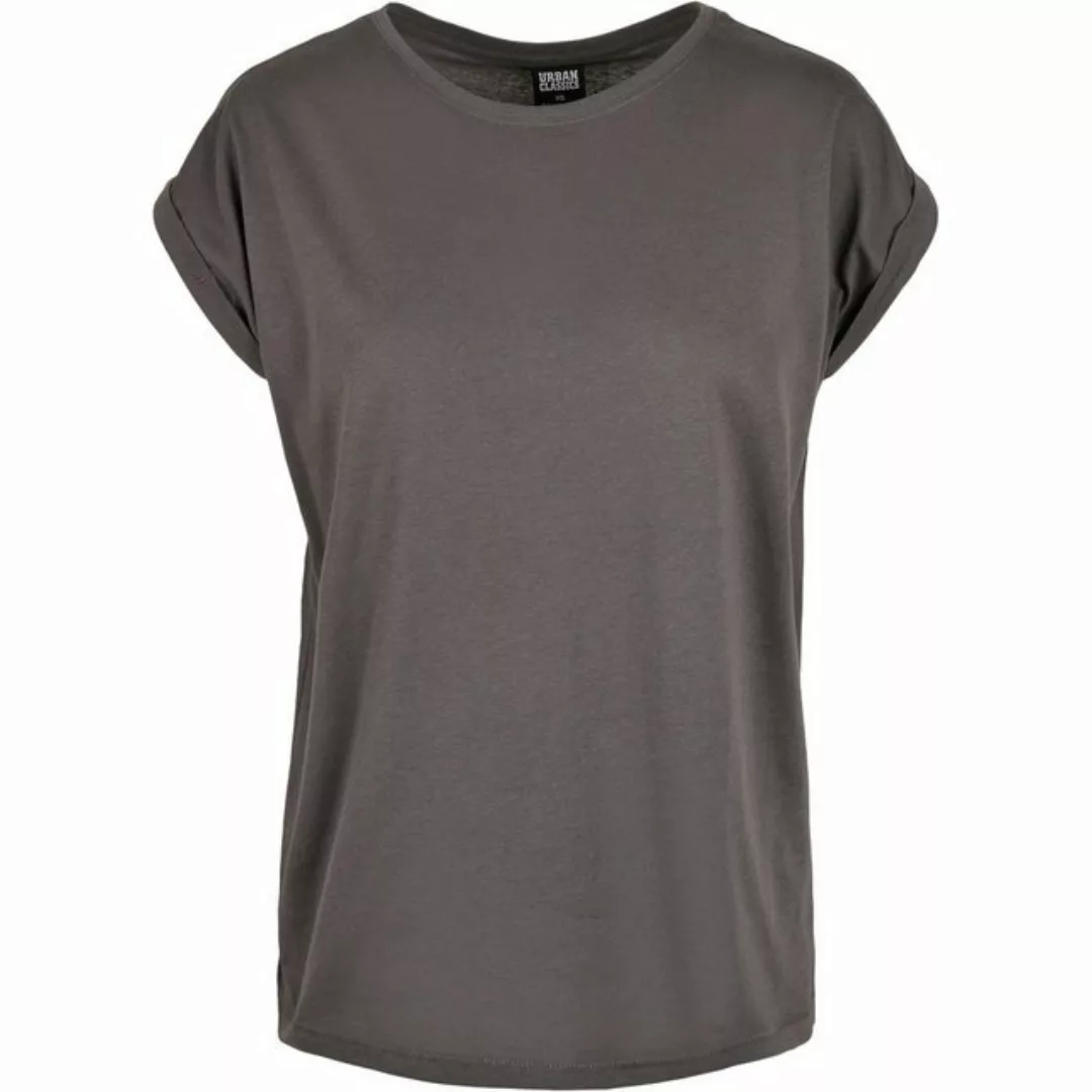 URBAN CLASSICS Kurzarmshirt Urban Classics Damen Ladies Extended Shoulder T günstig online kaufen