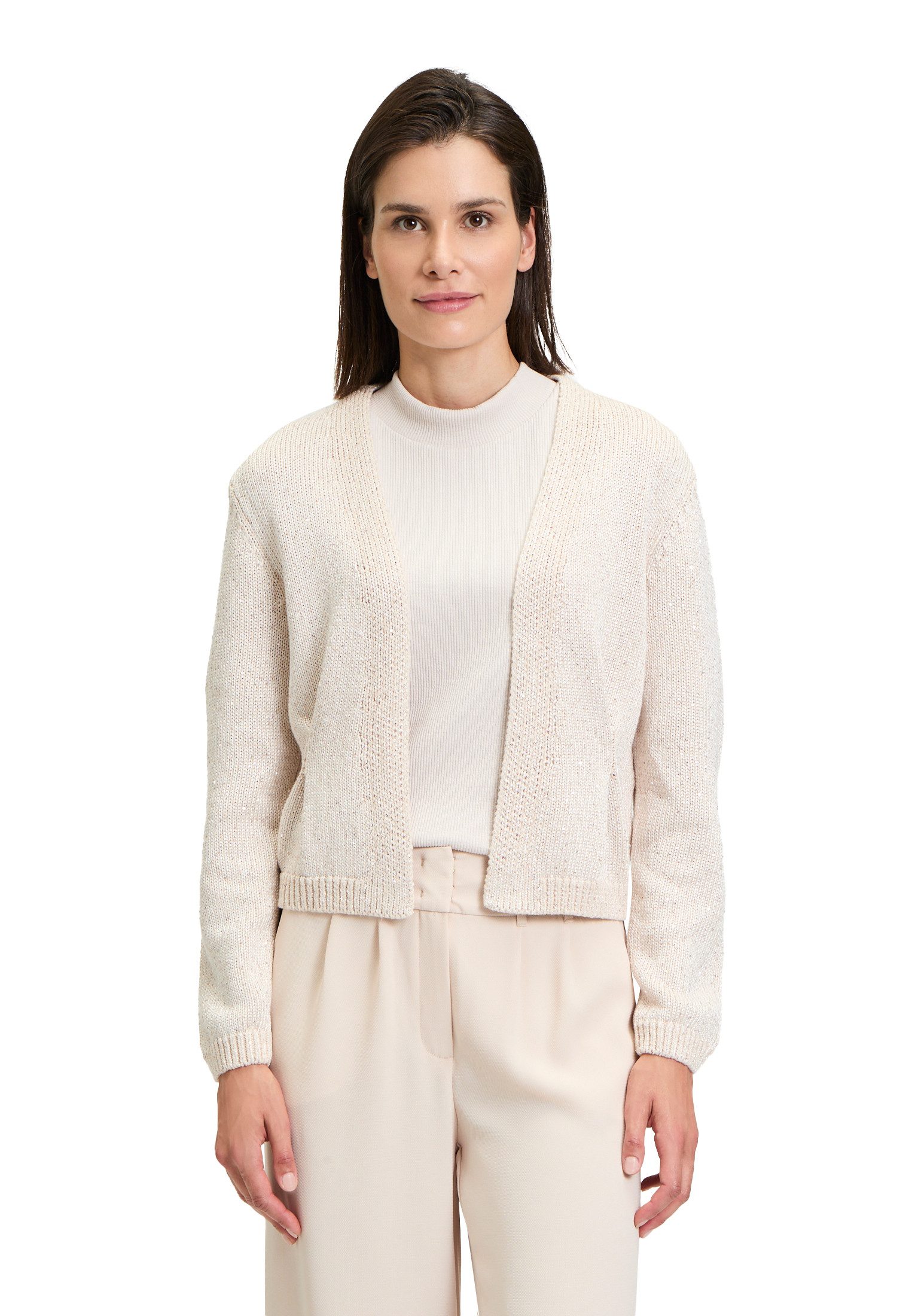 Betty&Co Strickjacke "Betty & Co Damen Strick-Cardigan mit Pailletten", Gli günstig online kaufen