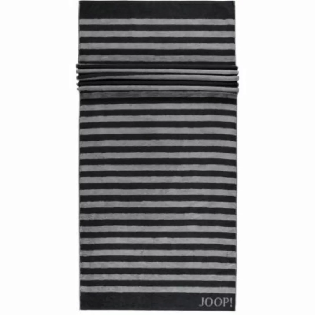 JOOP! Handtücher Classic Stripes 1610 Schwarz - 90 Handtücher schwarz Gr. 8 günstig online kaufen