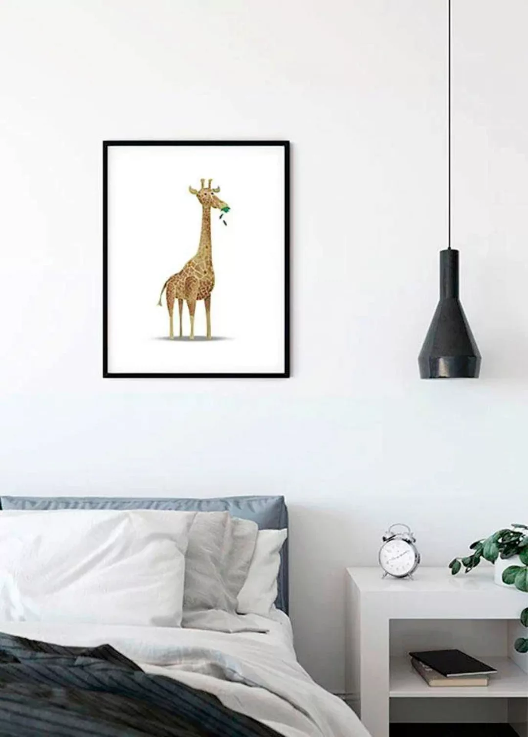 Komar Poster "Cute Animal Giraffe", Tiere, (1 St.), Kinderzimmer, Schlafzim günstig online kaufen