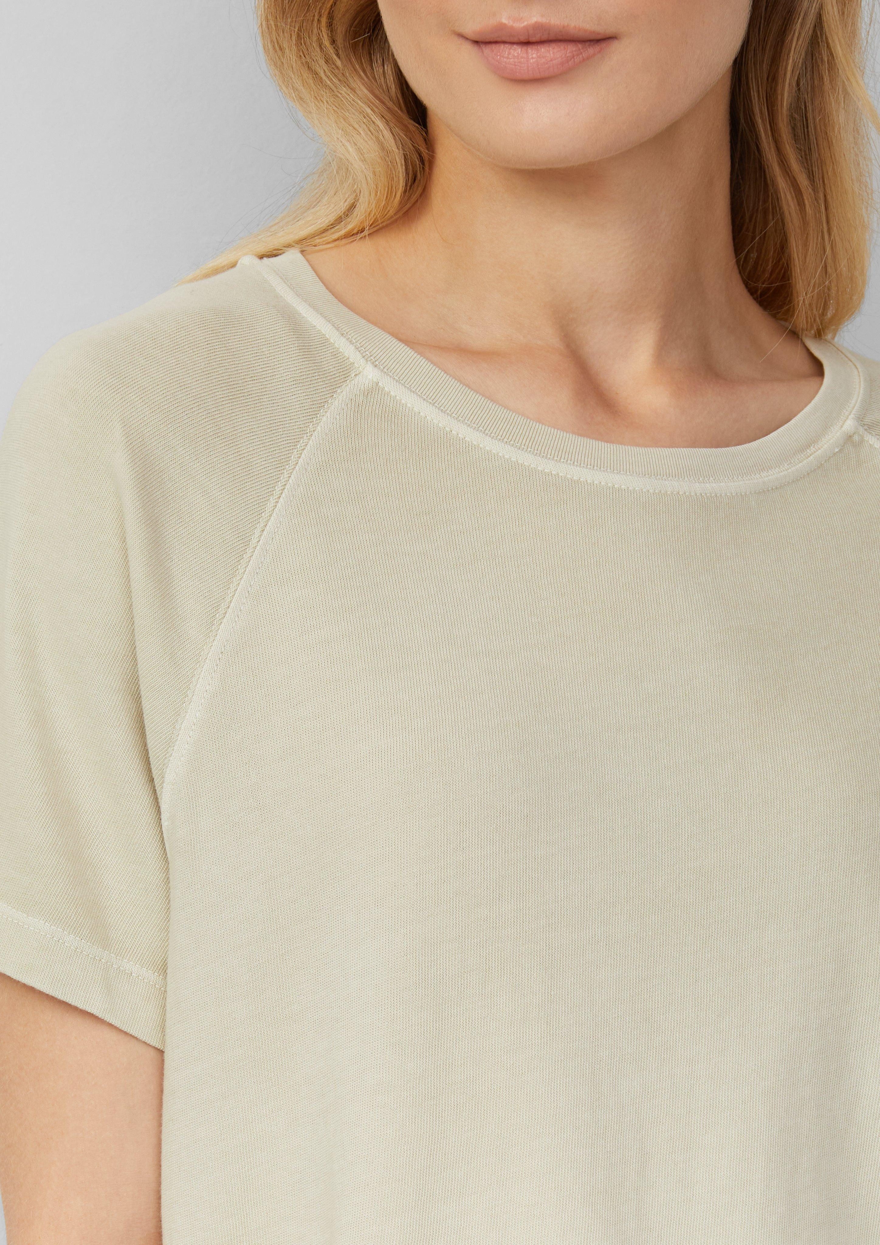 s.Oliver Kurzarmshirt Baumwoll-T-Shirt im Relaxed Fit günstig online kaufen