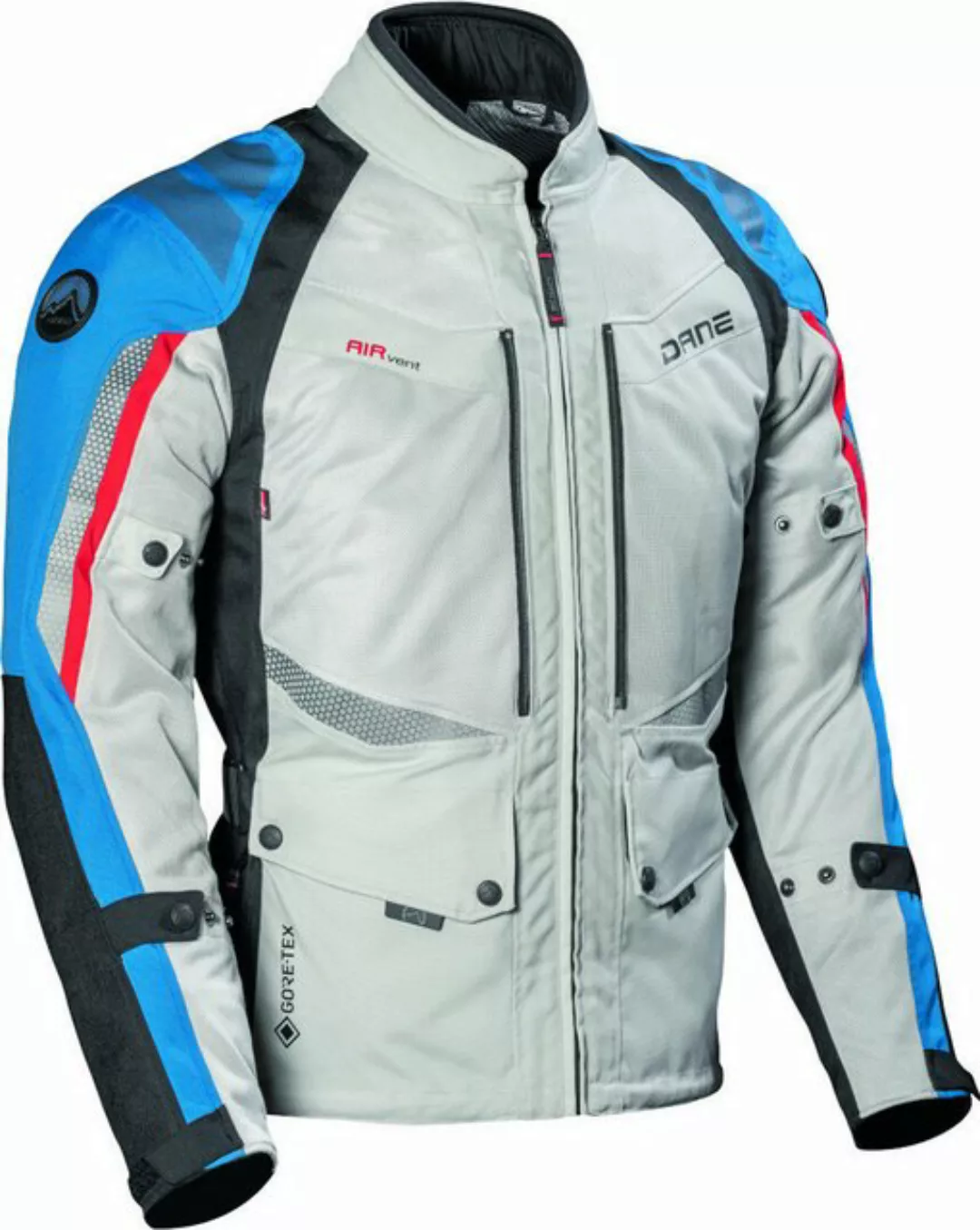 DANE Motorradjacke Drakar wasserdichte Motorrad Textiljacke günstig online kaufen