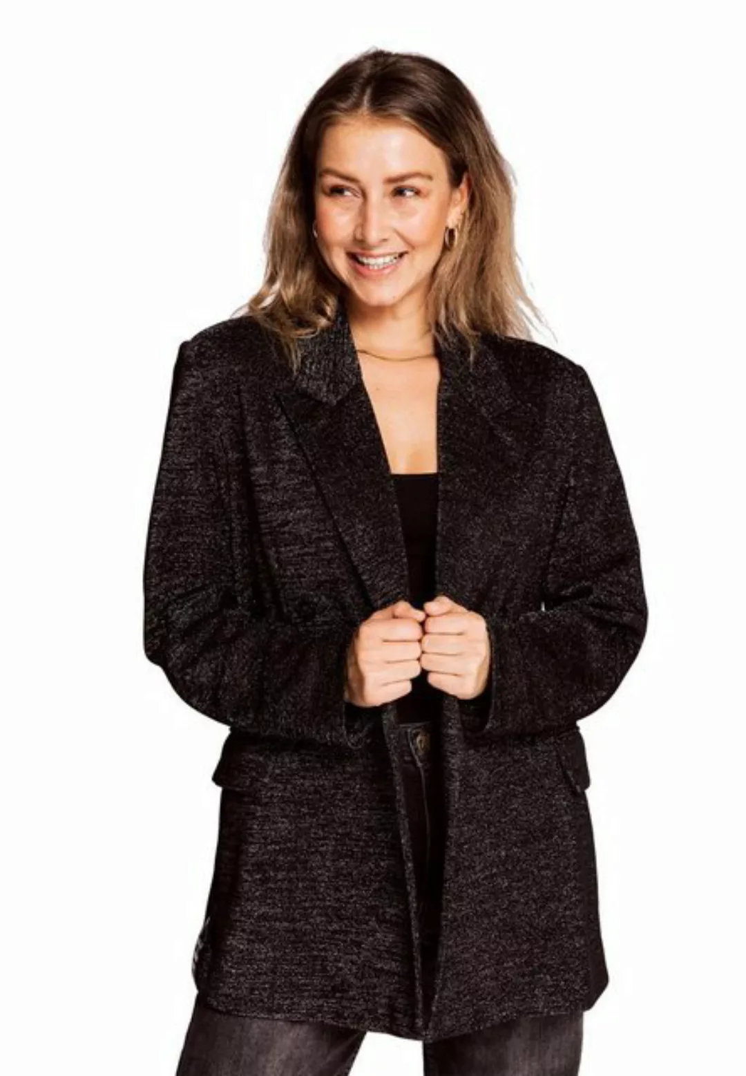 Zhrill Jackenblazer Blazer CATIRA Black angenehmer Tragekomfort günstig online kaufen