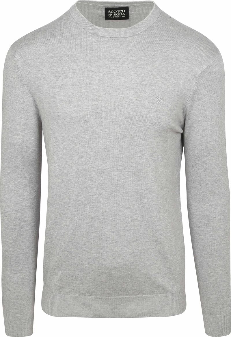 Scotch and Soda Core Pullover Grau - Größe M günstig online kaufen