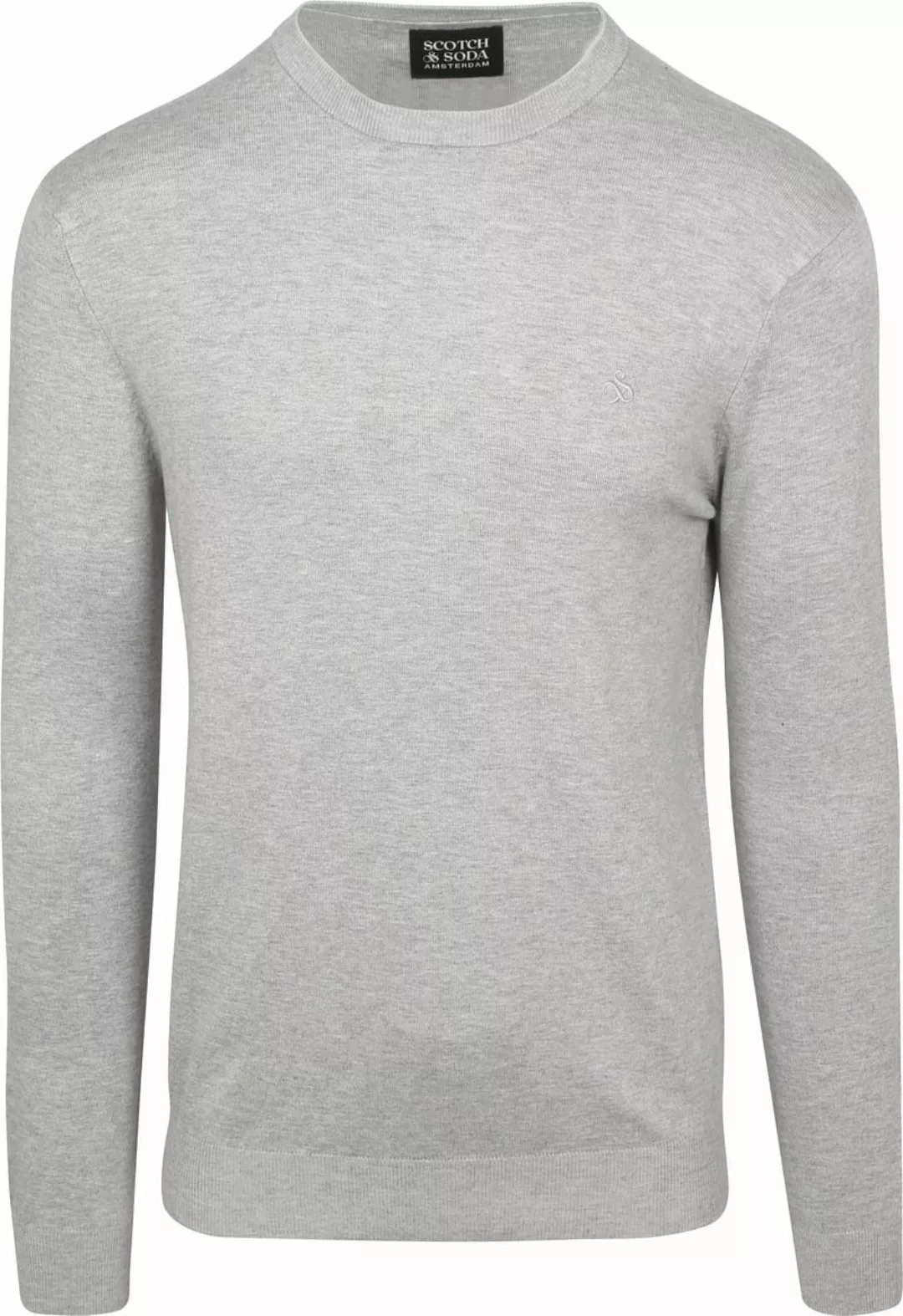 Scotch and Soda Core Pullover Grau - Größe M günstig online kaufen