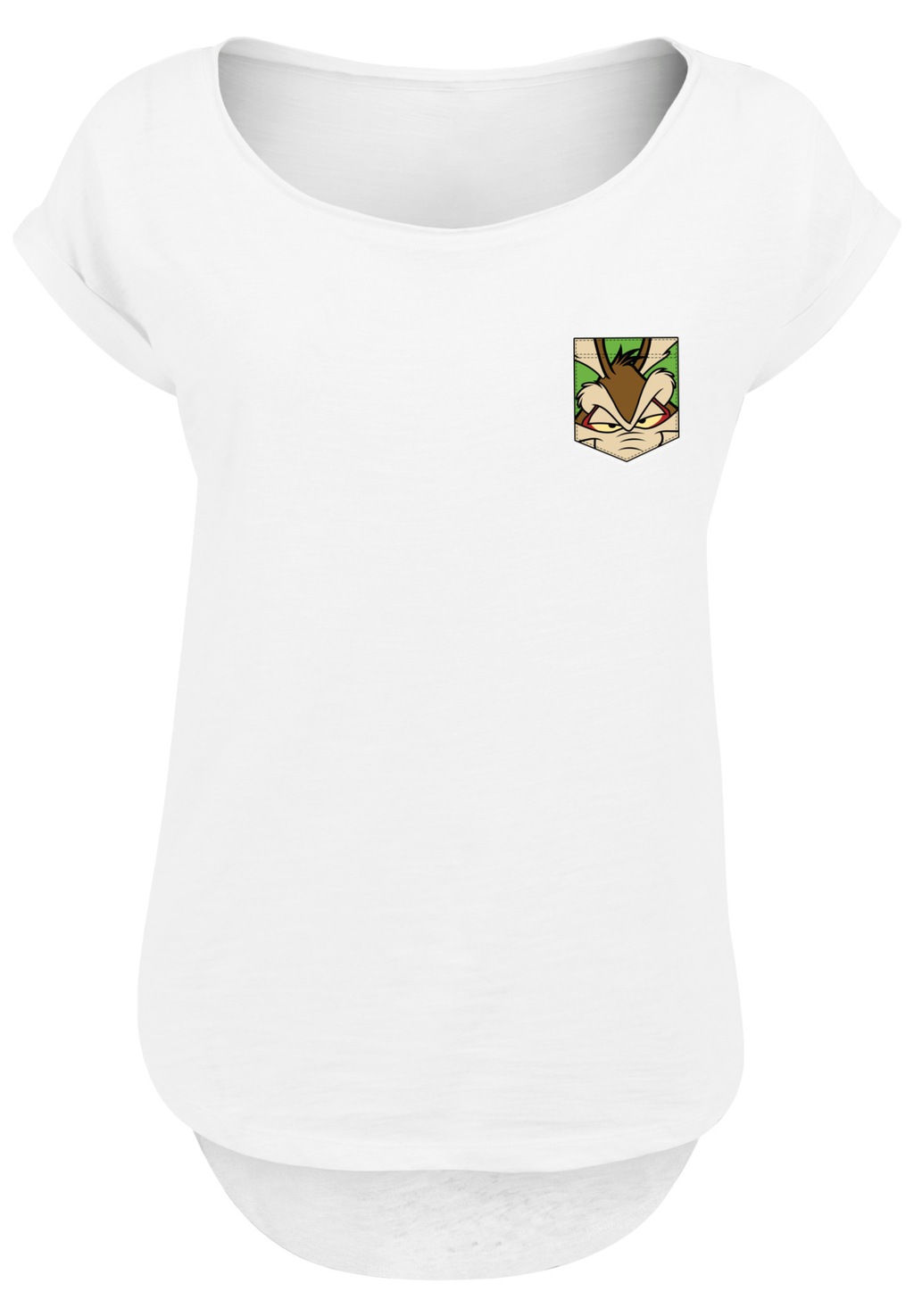 F4NT4STIC T-Shirt "Looney Tunes Face Faux Pocket", Print günstig online kaufen