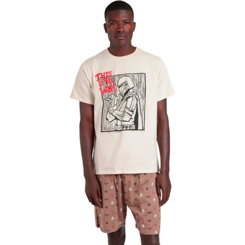 Admas  Pyjamas/ Nachthemden Pyjama Shorts T-Shirt Mandalorian Star Wars günstig online kaufen