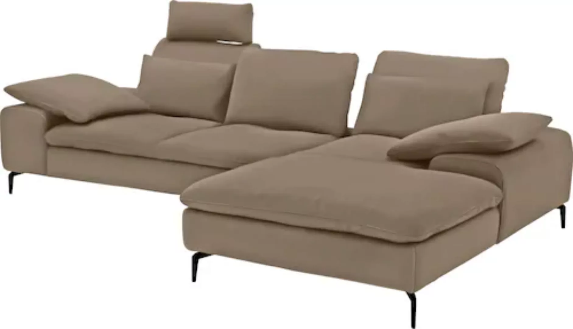 W.SCHILLIG Ecksofa »valentinoo«, (Set), inklusive Hocker, mit Sitztiefenver günstig online kaufen