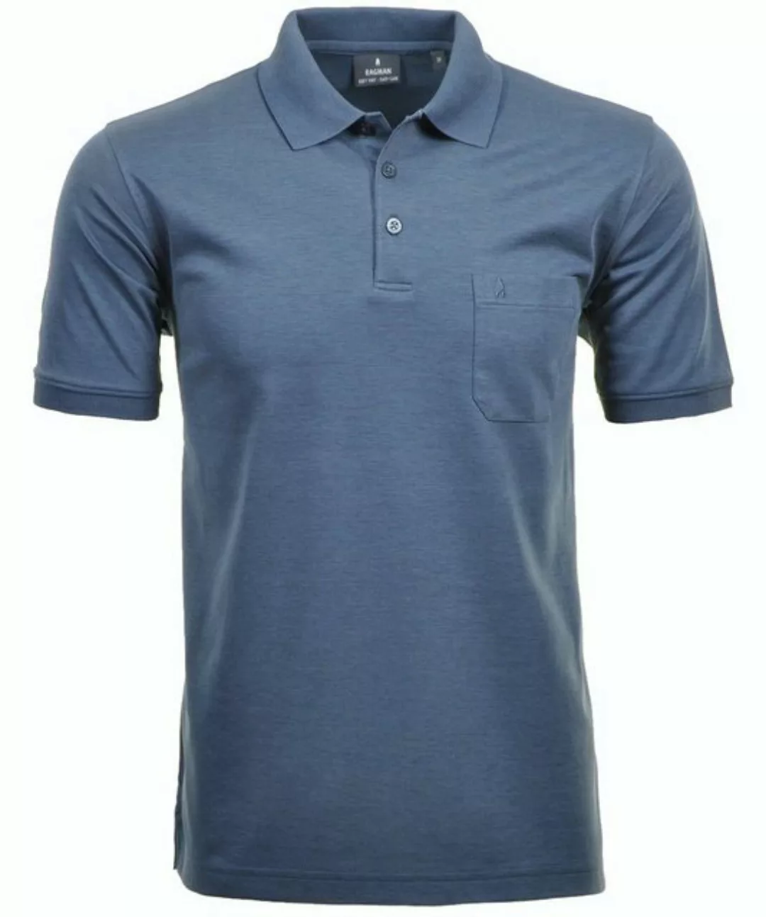 RAGMAN T-Shirt Ragman / He.Polo / Polo button short sleeve günstig online kaufen