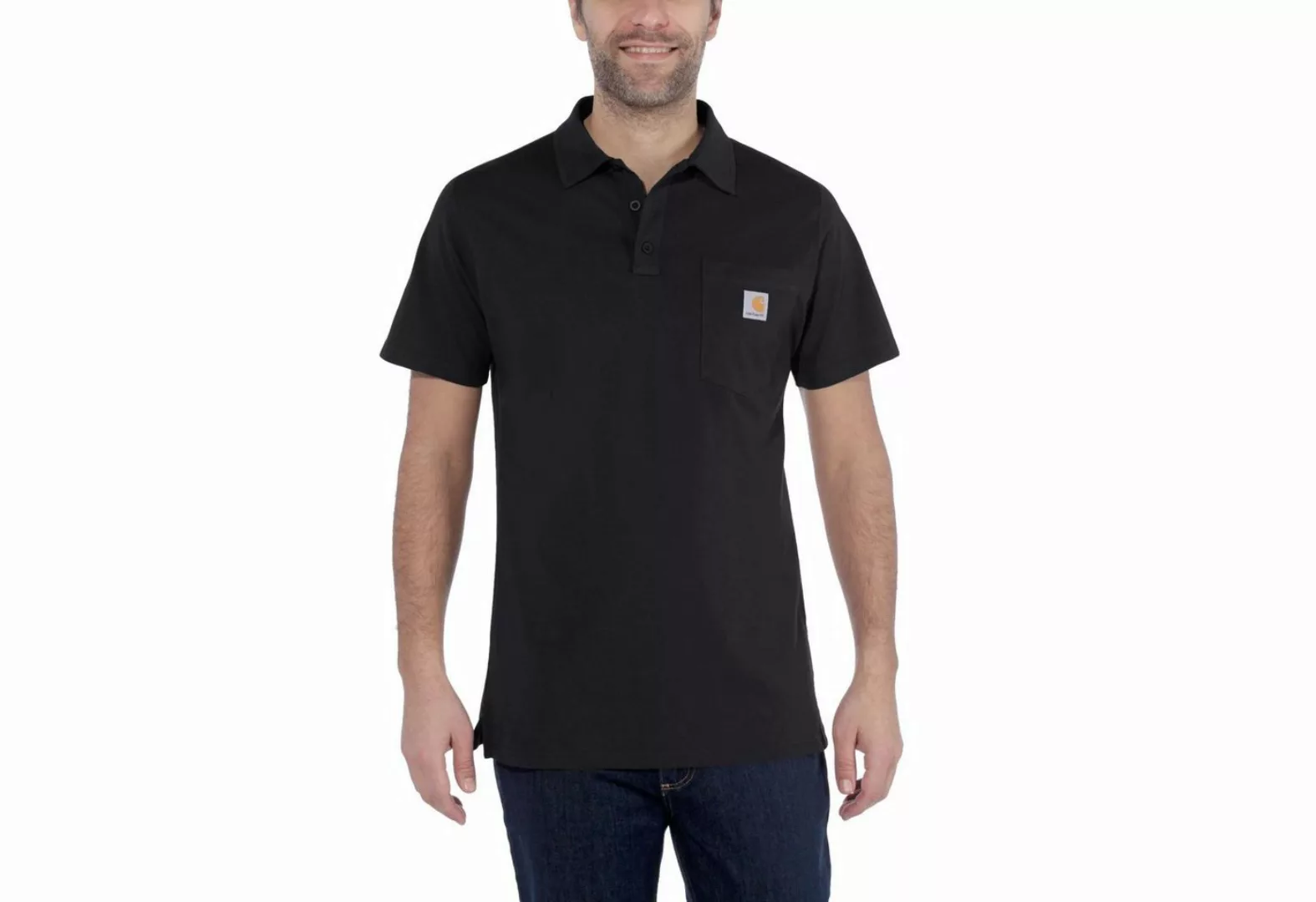 Carhartt Poloshirt FORCE COTTON DELMONT POCKET POLO (1-tlg) günstig online kaufen