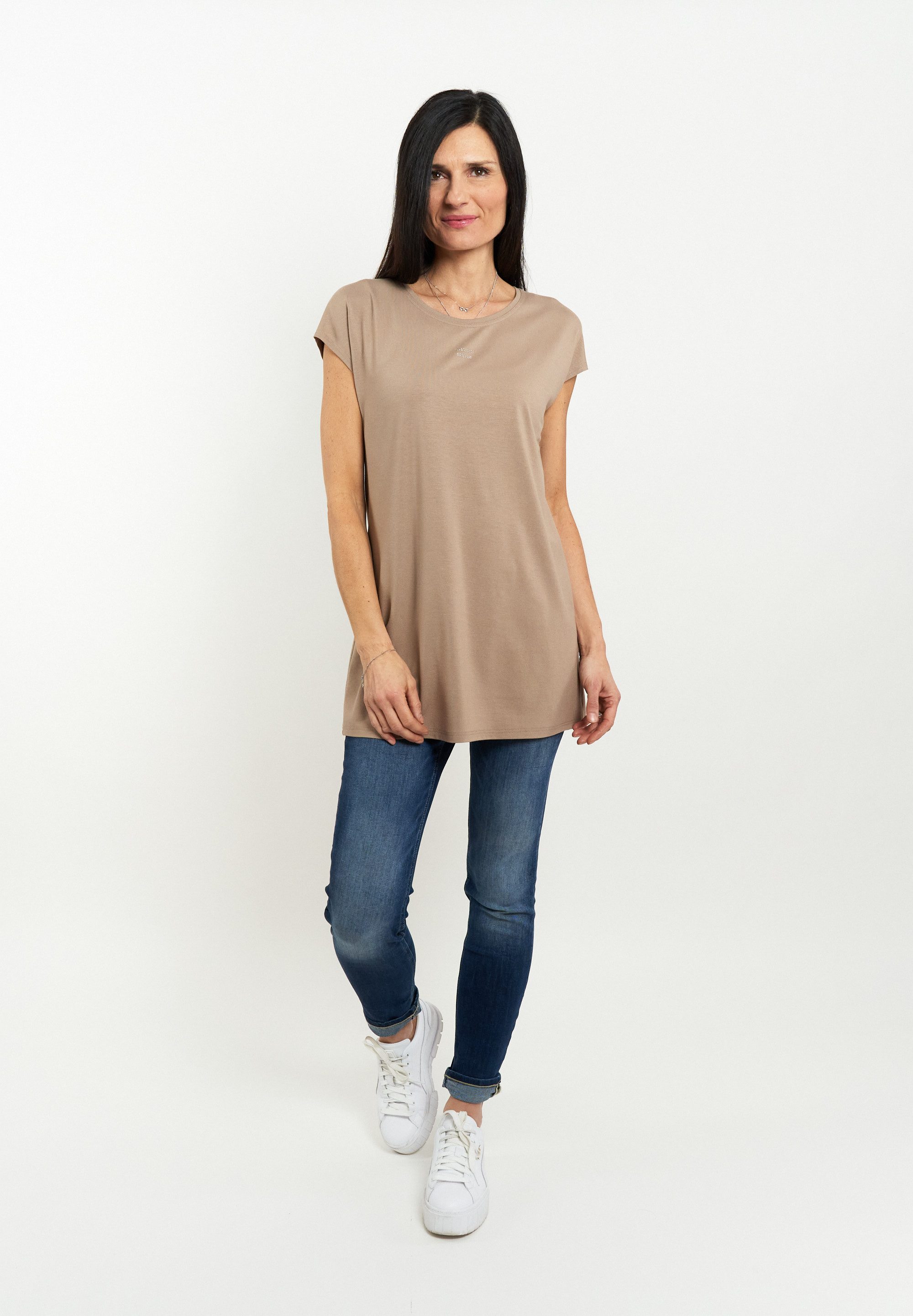 Seidel Moden T-Shirt mit überschnittenen Schultern, günstig online kaufen