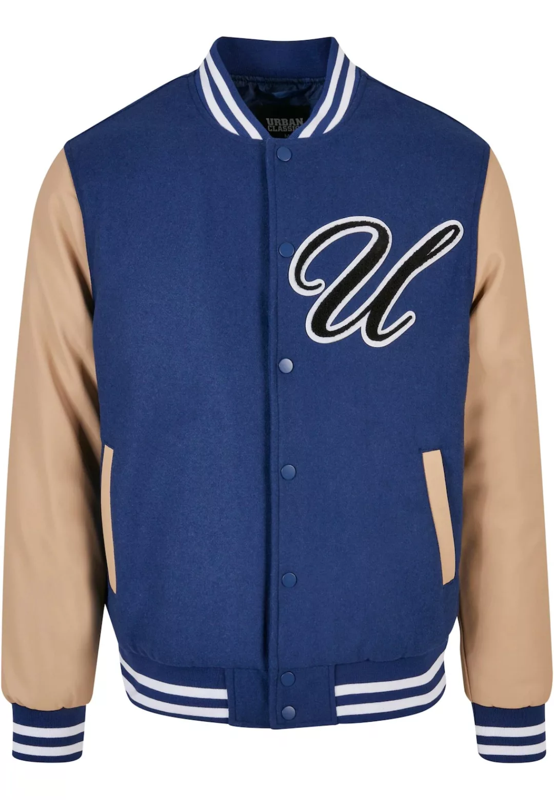 URBAN CLASSICS Allwetterjacke "Urban Classics Herren Big U College Jacket", günstig online kaufen