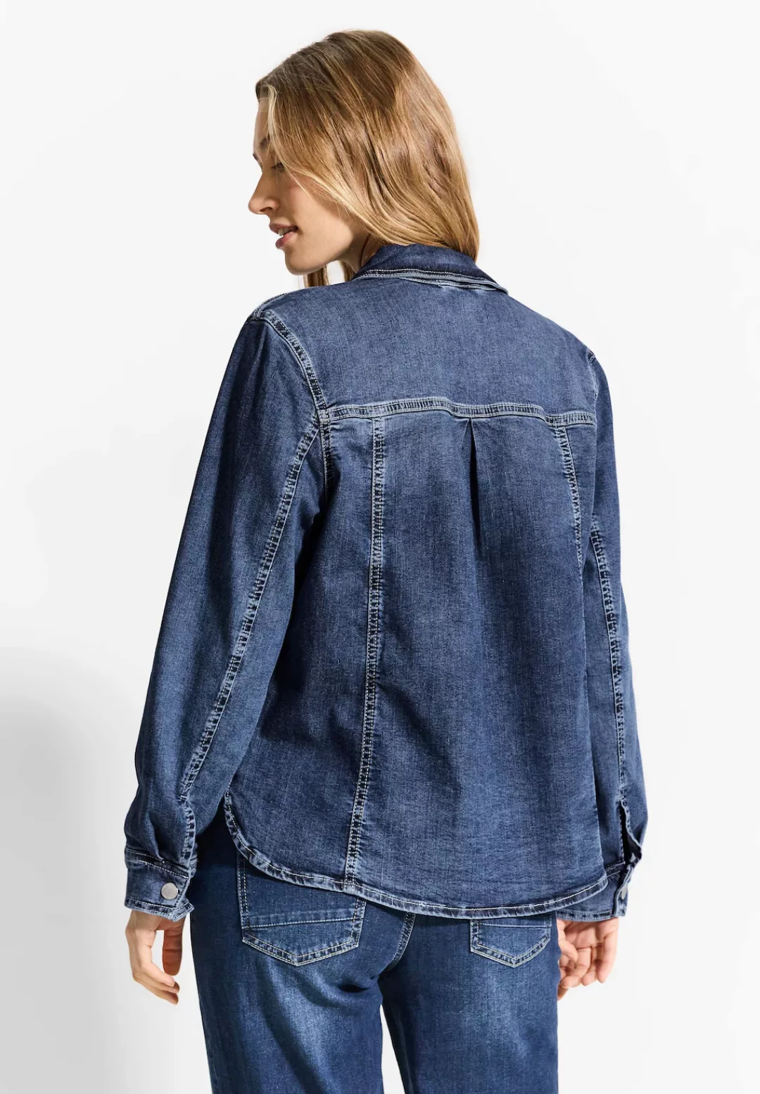 Cecil Jeansjacke, ohne Kapuze, im Denim-Style günstig online kaufen