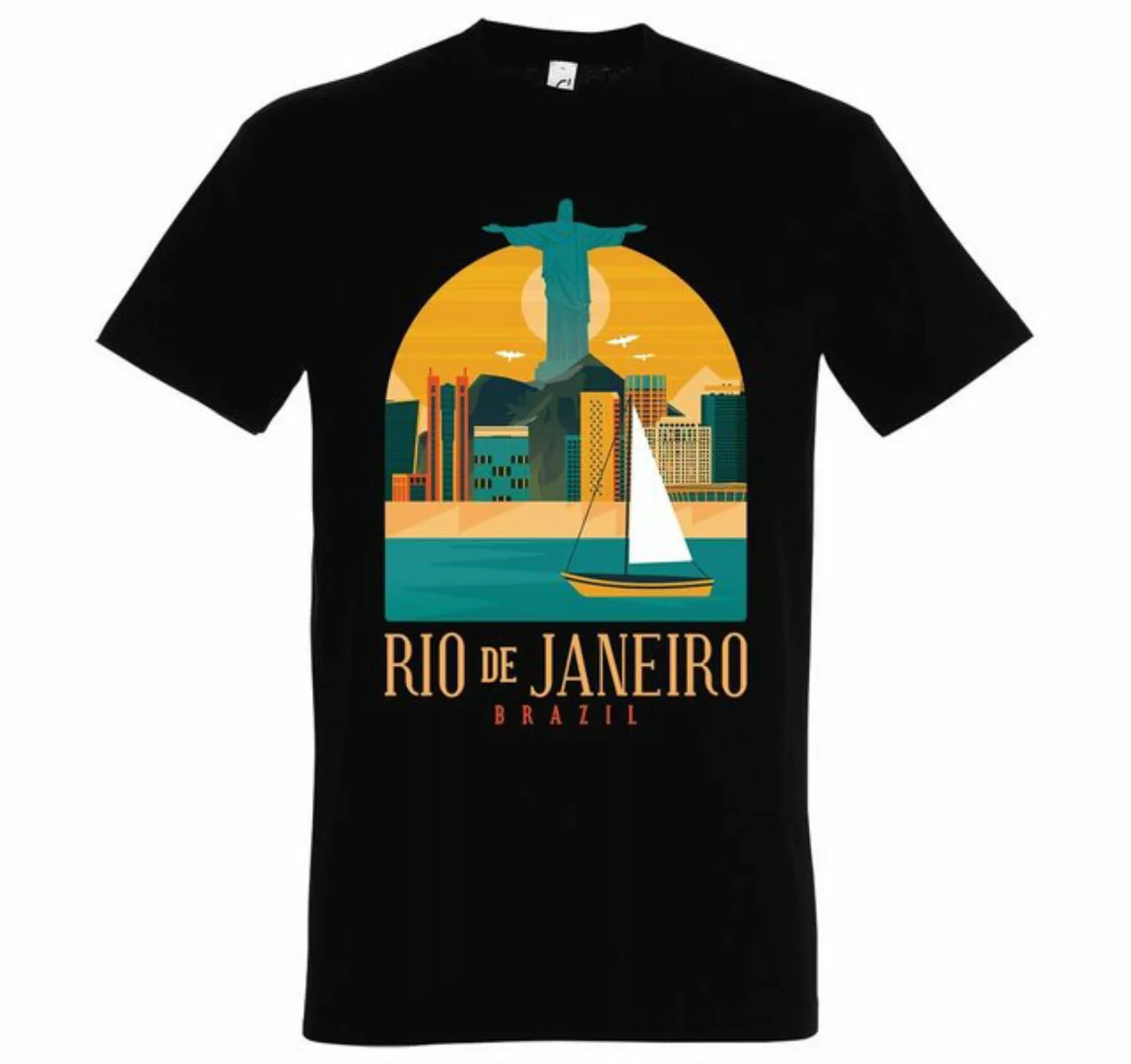 Youth Designz T-Shirt Rio De Janeiro Herren Shirt mit trendigem Frontprint günstig online kaufen