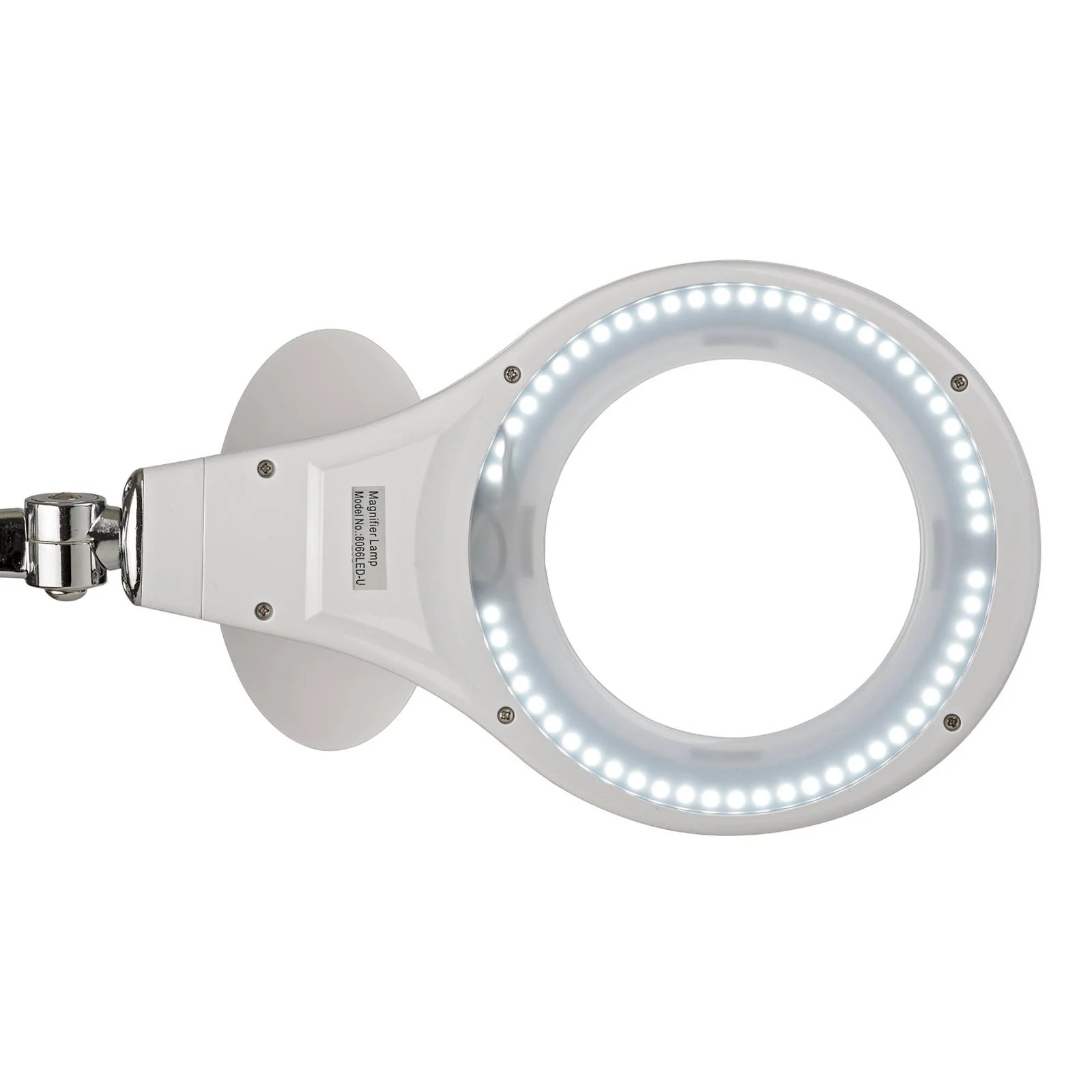 LED-Lupen-Klemmleuchte MAULmakro, weiß günstig online kaufen