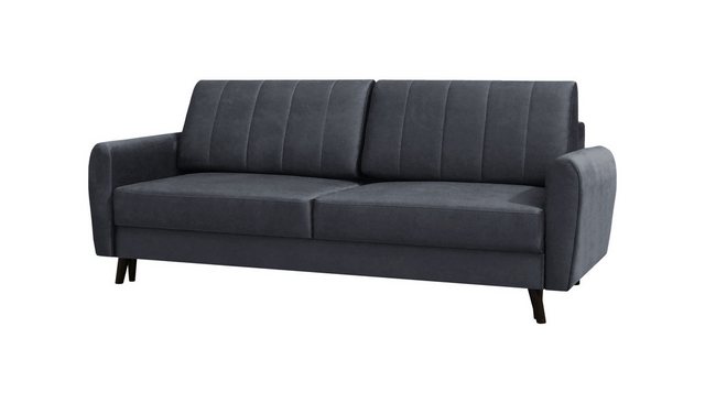 MOEBLO Sofa DEILA, Sofa Couch für Wohnzimmer, Schlafsofa Federkern Sofagarn günstig online kaufen