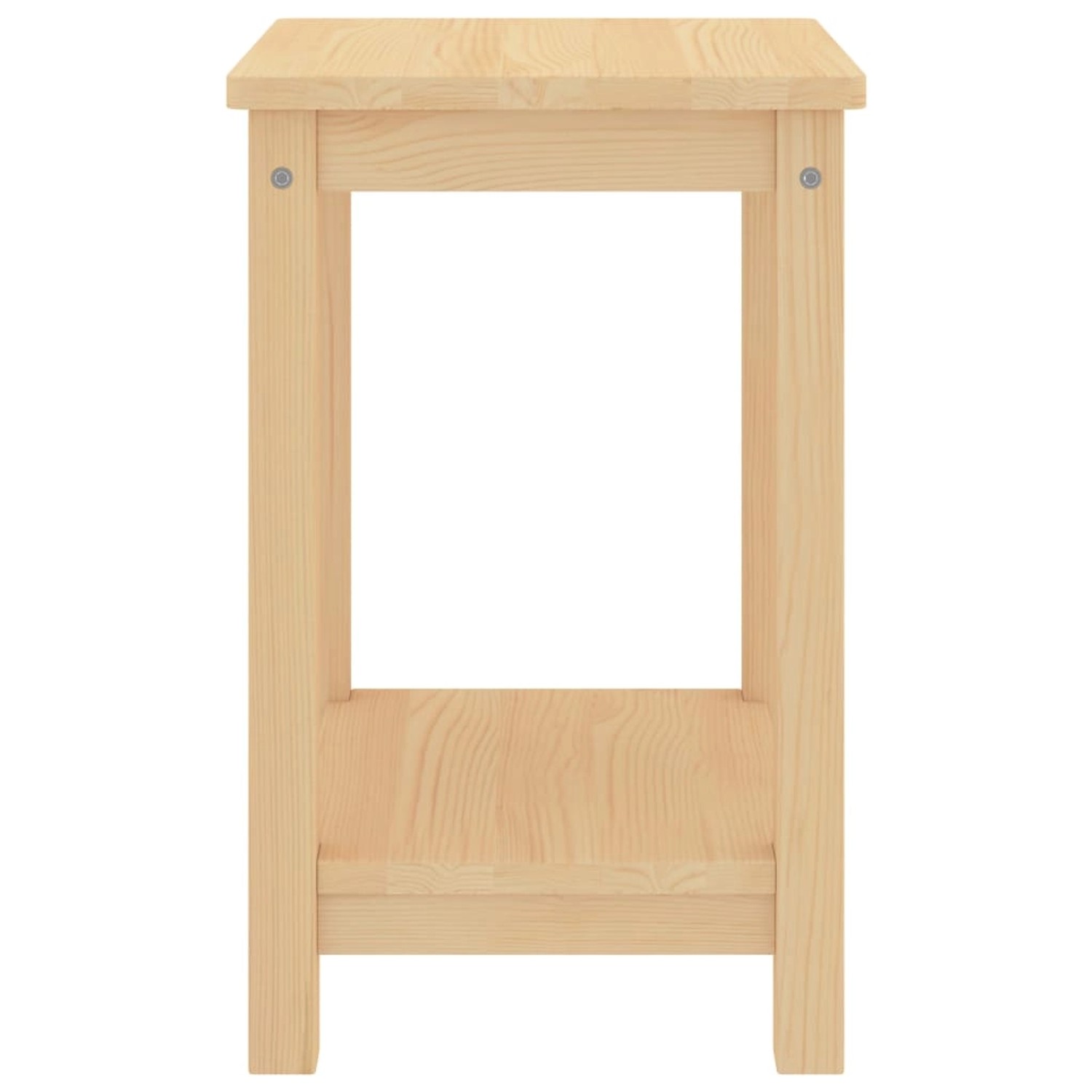 vidaXL Nachttisch Helles Holz 35x30x47 cm Massivholz Kiefer günstig online kaufen