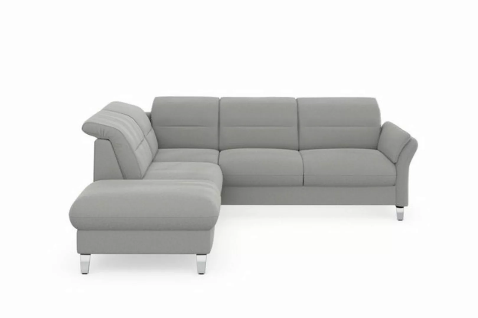 sit&more Ecksofa Grenoble L-Form, Federkern, wahlweise mit Bettfunktion, St günstig online kaufen