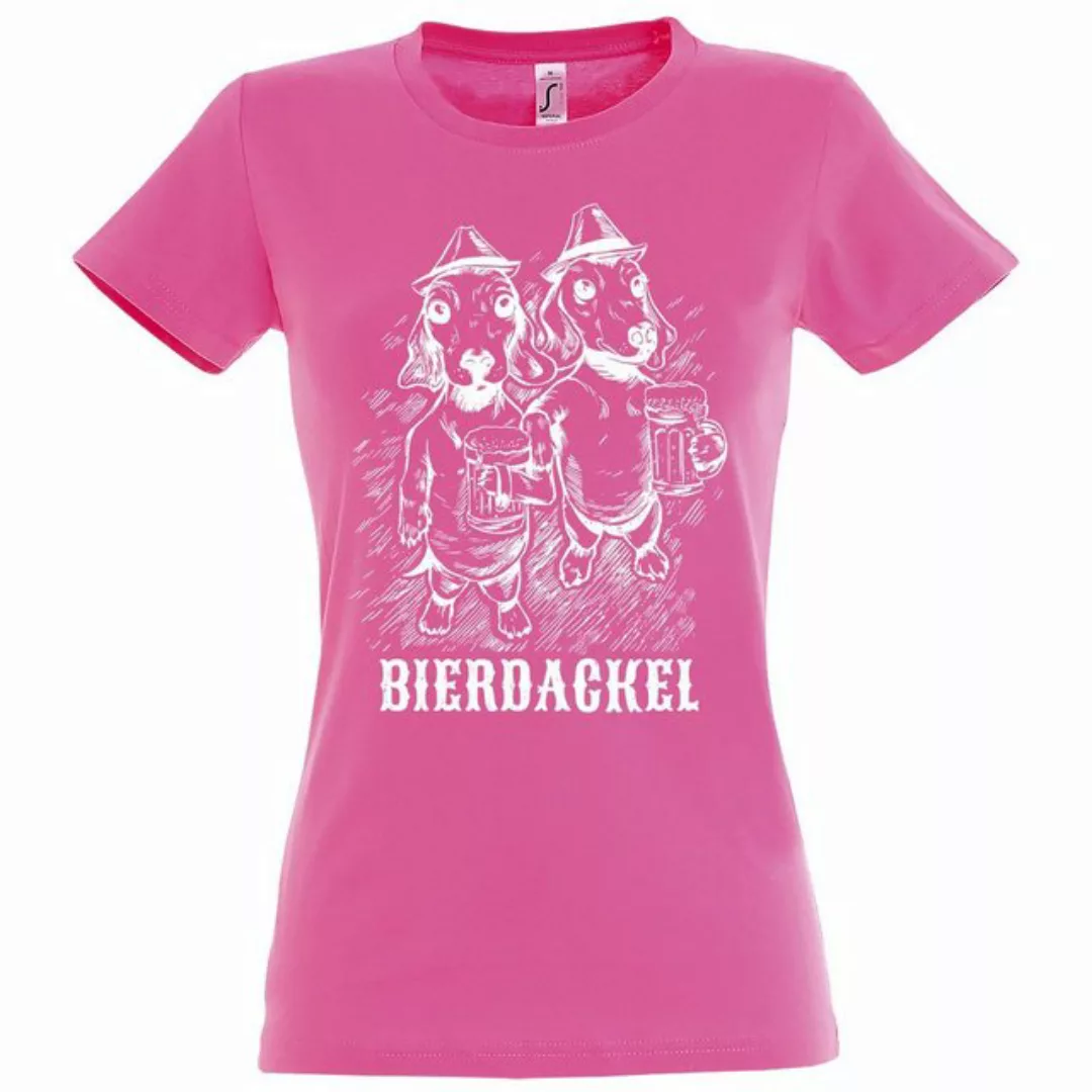 Youth Designz T-Shirt Bier Dackel Damen Shirt mit trendigem Frontprint günstig online kaufen