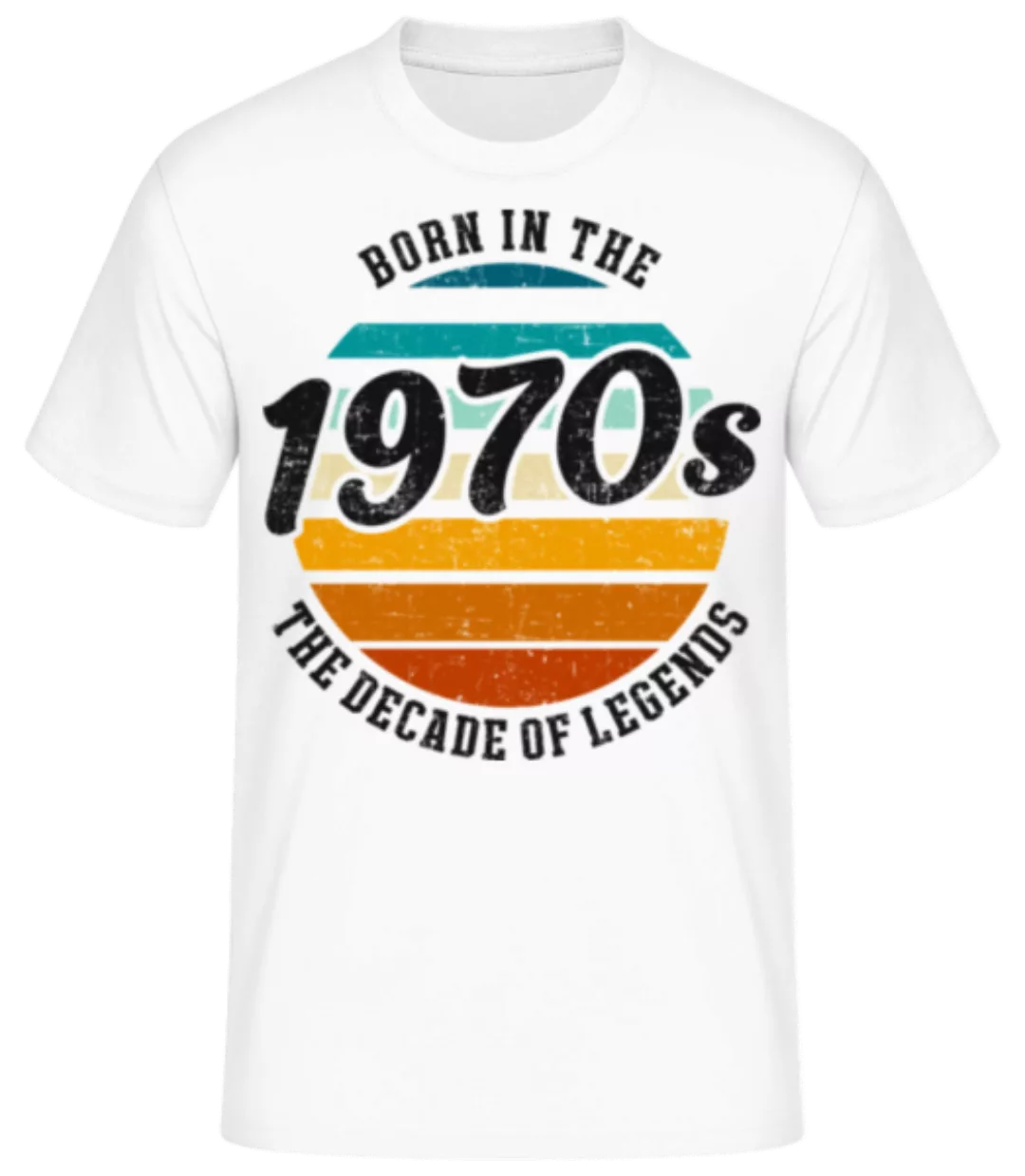 1970 The Decade Of Legends · Männer Basic T-Shirt günstig online kaufen