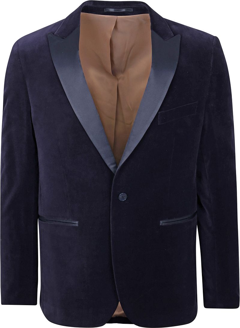 Suitable Smoking Blazer Velvet Navy - Größe 50 günstig online kaufen