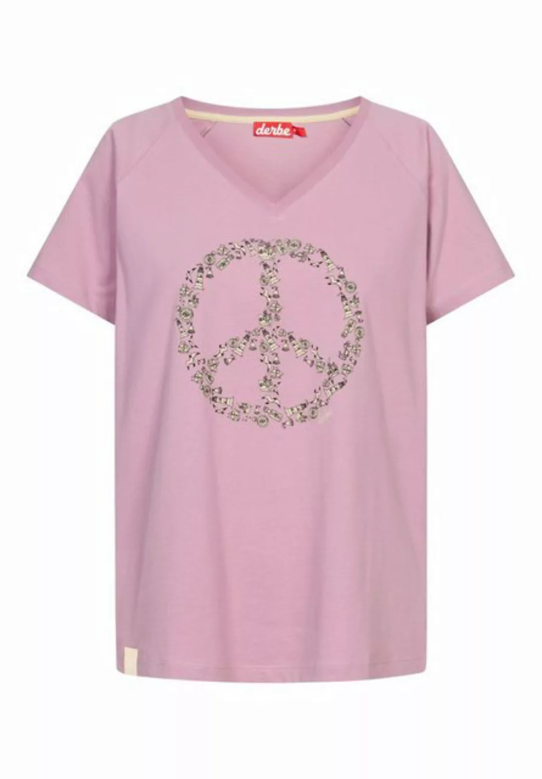 Derbe Print-Shirt PEACE günstig online kaufen