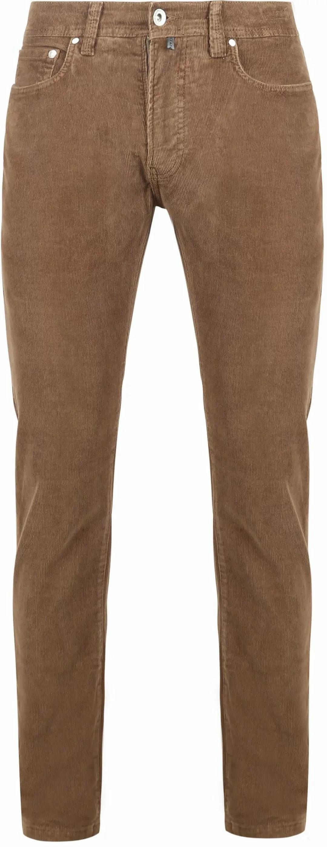 Pierre Cardin Trousers Lyon Future Flex Corduroy Braun  - Größe W 35 - L 34 günstig online kaufen