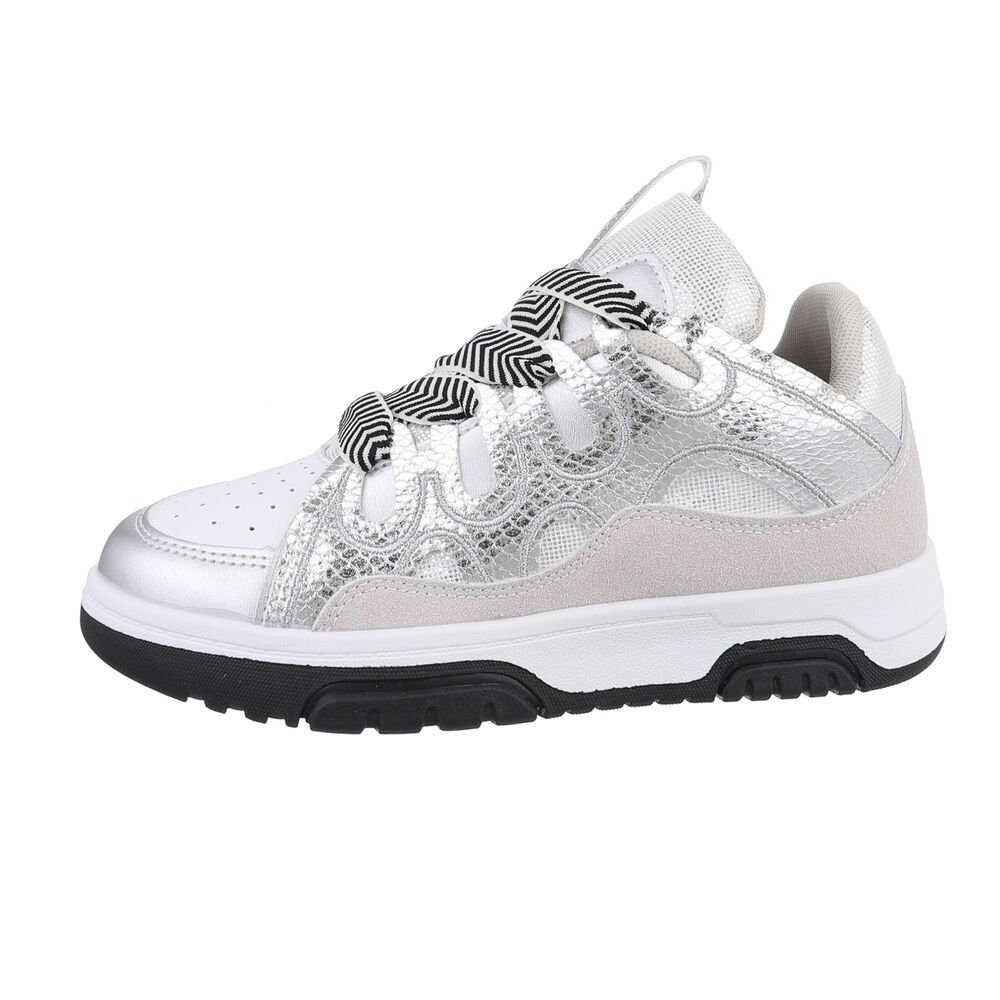Ital-Design Damen Low-Top Freizeit Sneaker Flach günstig online kaufen
