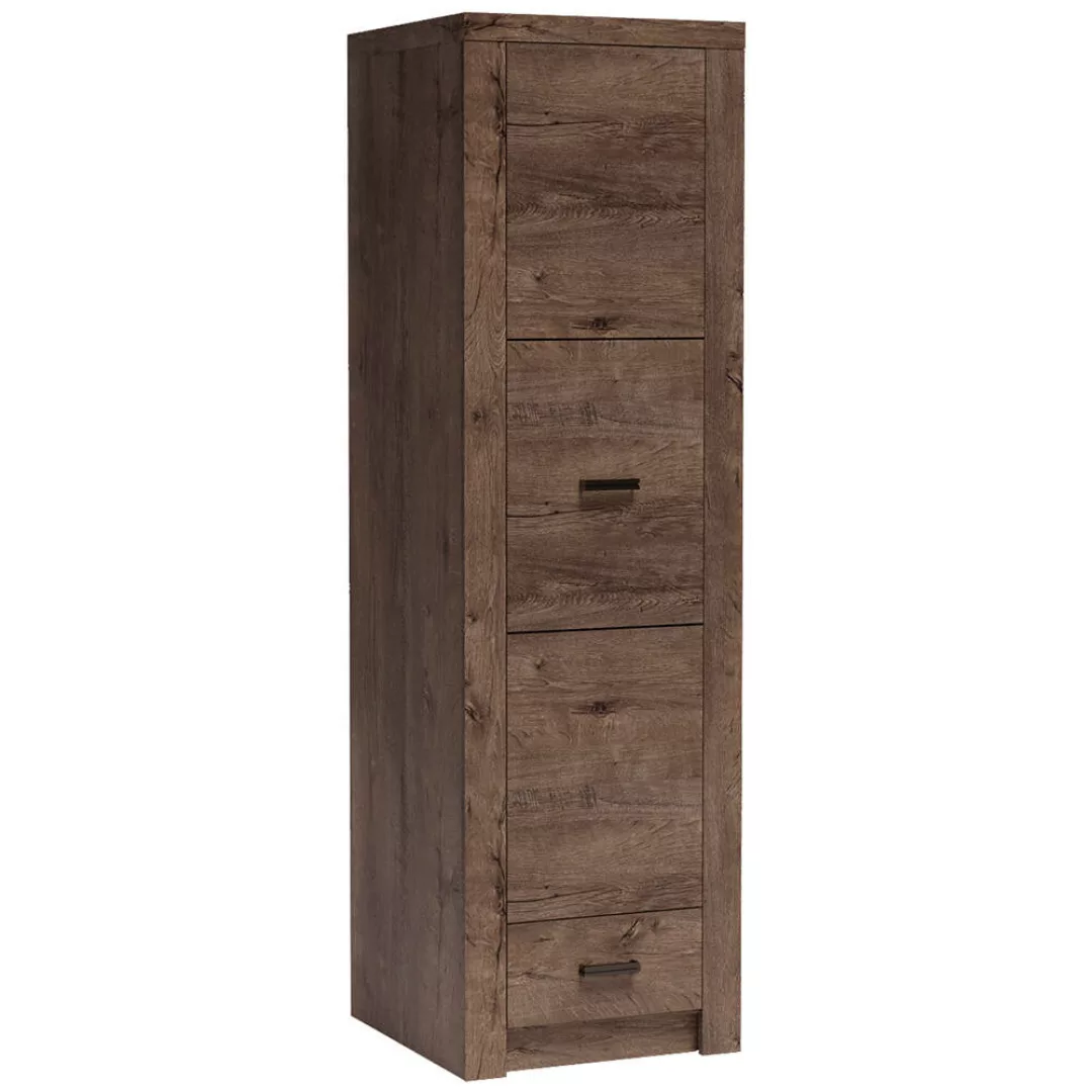 Kleiderschrank modern in Esche dunkel INGENIO-161 günstig online kaufen