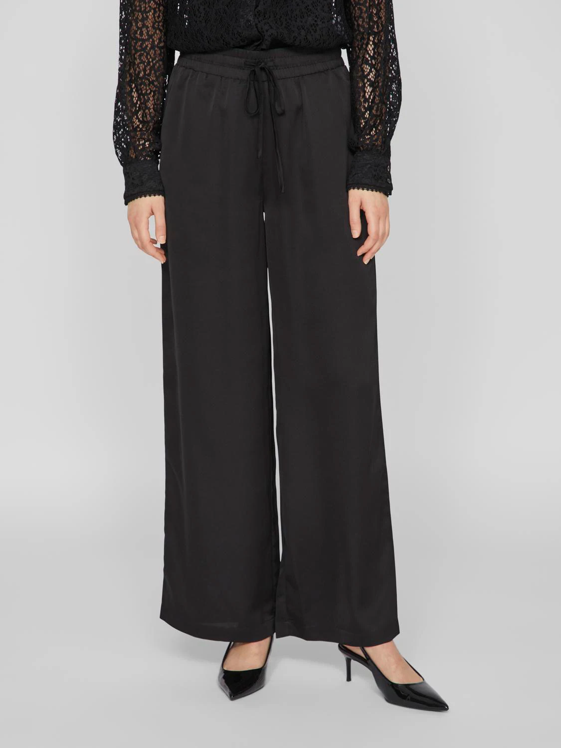 Vila Schlupfhose "VIELLETTE HW WIDE PANTS-NOOS" günstig online kaufen