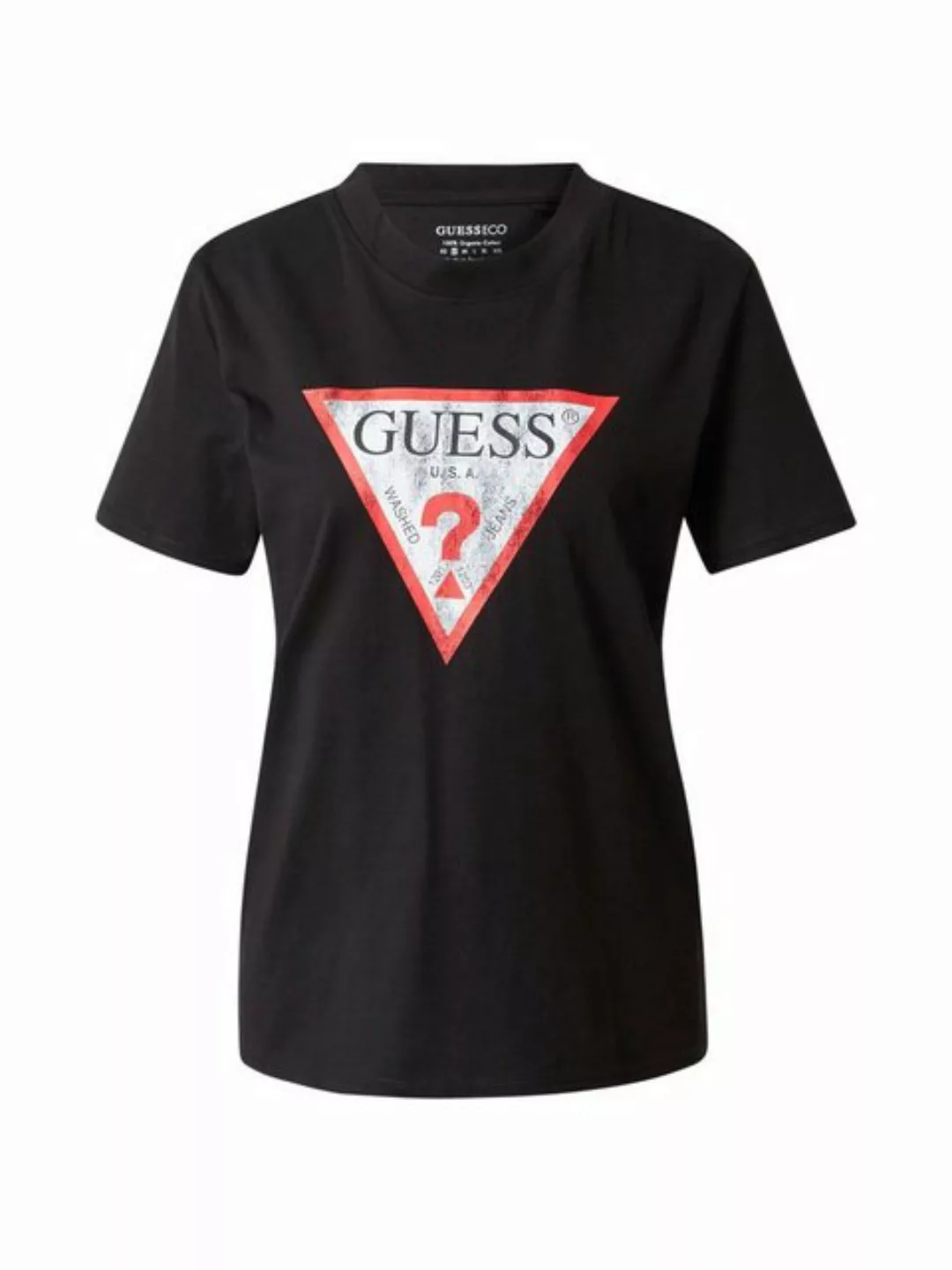 Guess T-Shirt Classic (1-tlg) Plain/ohne Details, Weiteres Detail günstig online kaufen