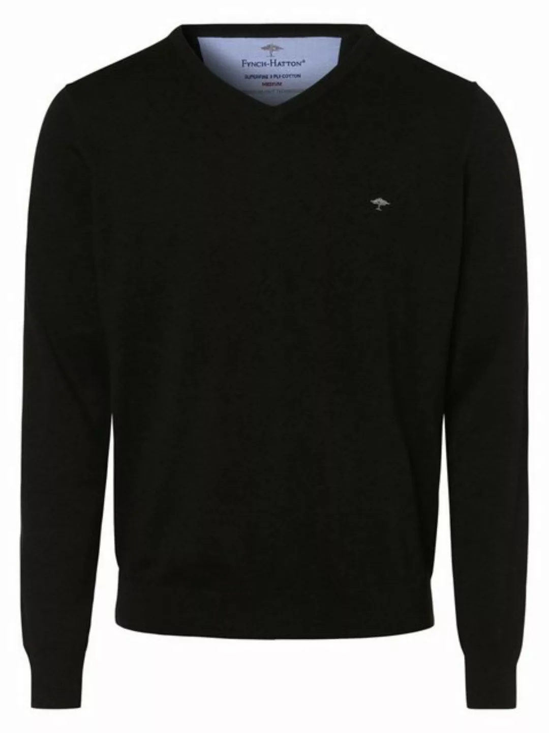 FYNCH-HATTON Strickpullover - Pullover - Basic Strickpullover - unifarben günstig online kaufen