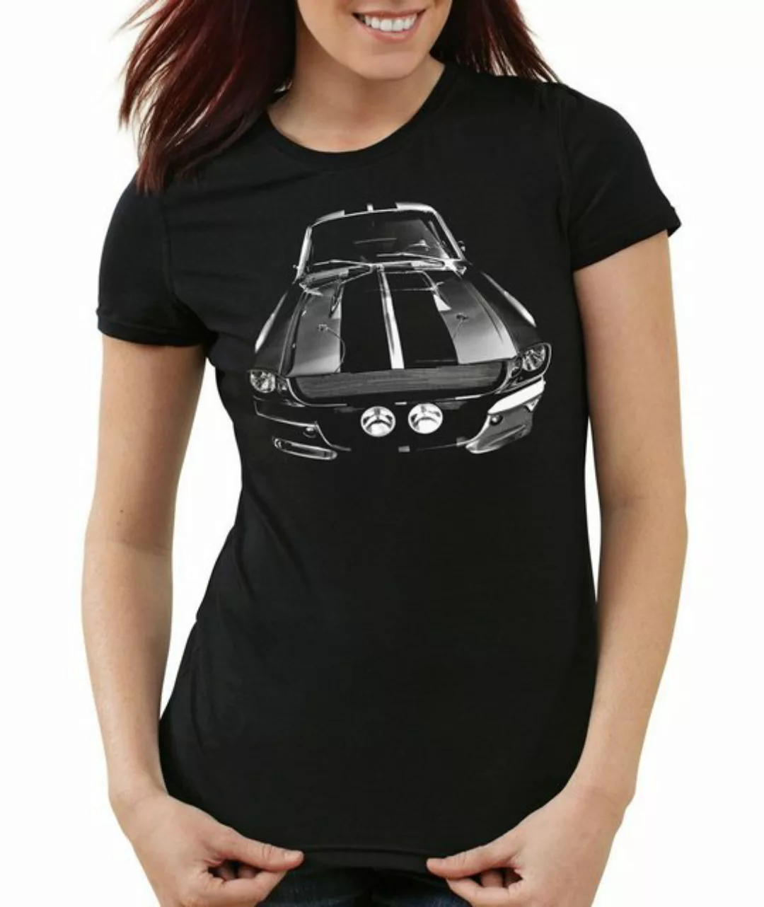 style3 T-Shirt Mustang muscle car eleanor ford usa us gt500 shelby pony v8 günstig online kaufen