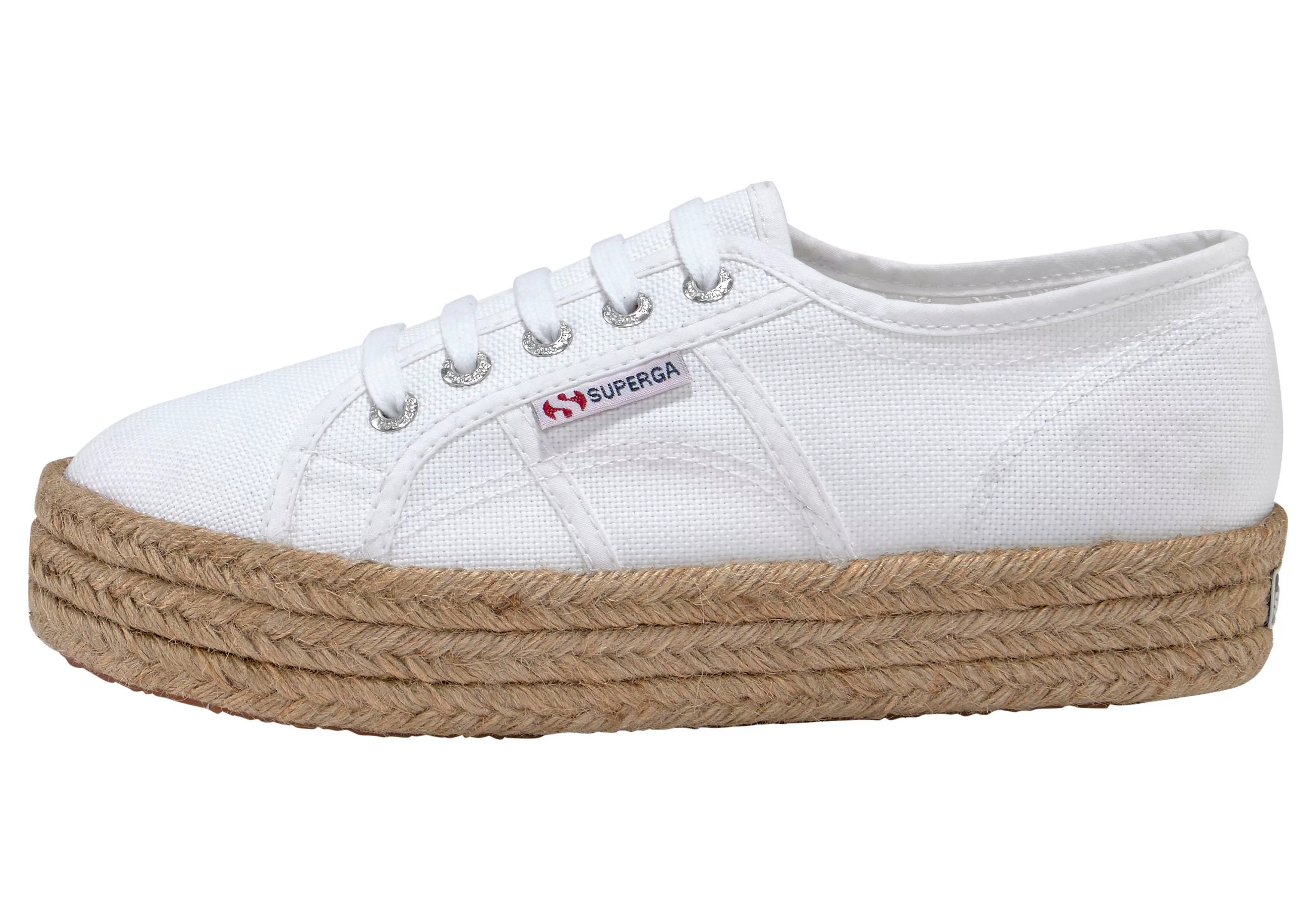 Superga Plateausneaker "COTROPW", mit klassischem Canvas-Obermaterial günstig online kaufen