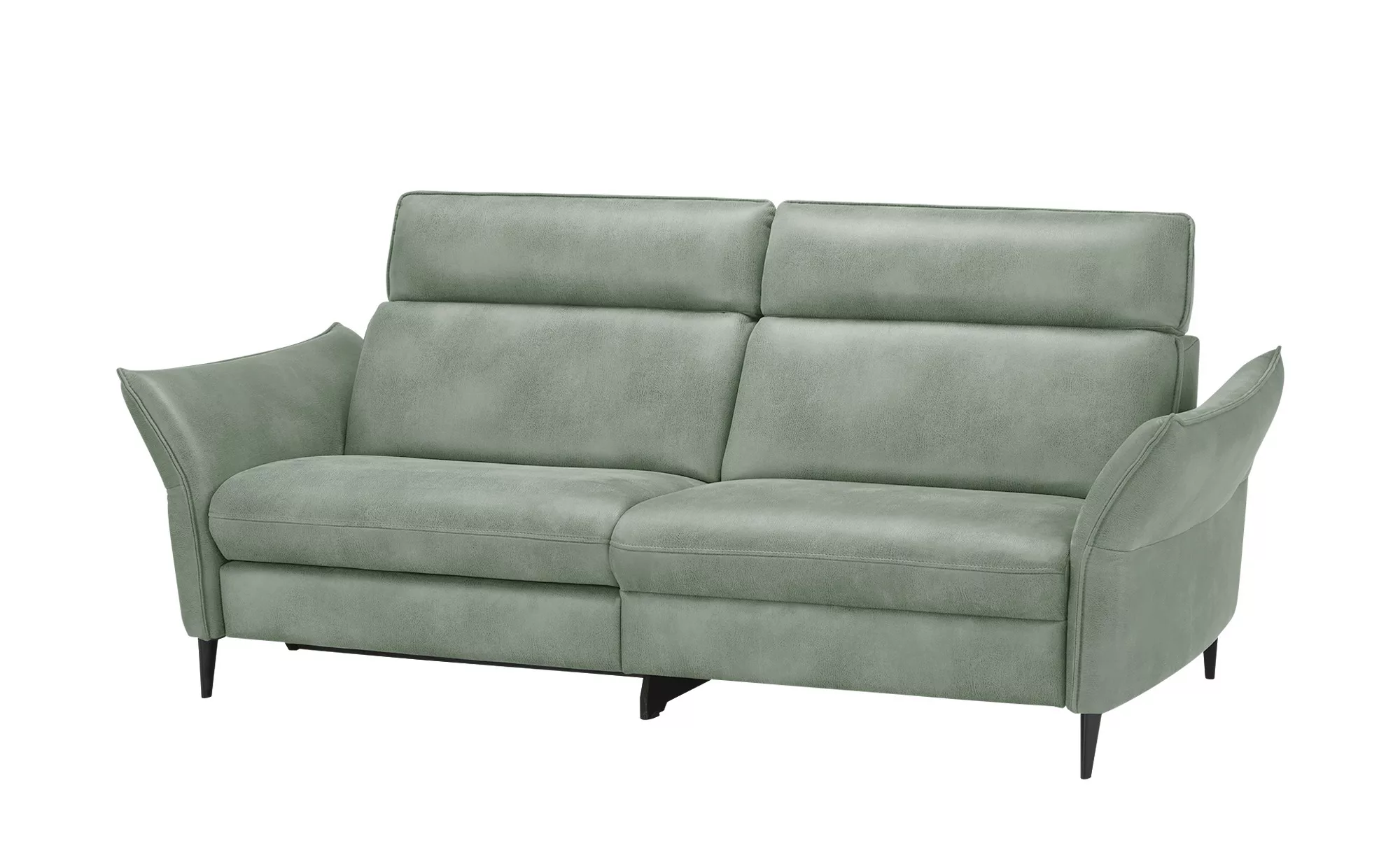 Hukla Sofa 3-sitzig  Solea ¦ grün ¦ Maße (cm): B: 224 T: 95 Polstermöbel > günstig online kaufen