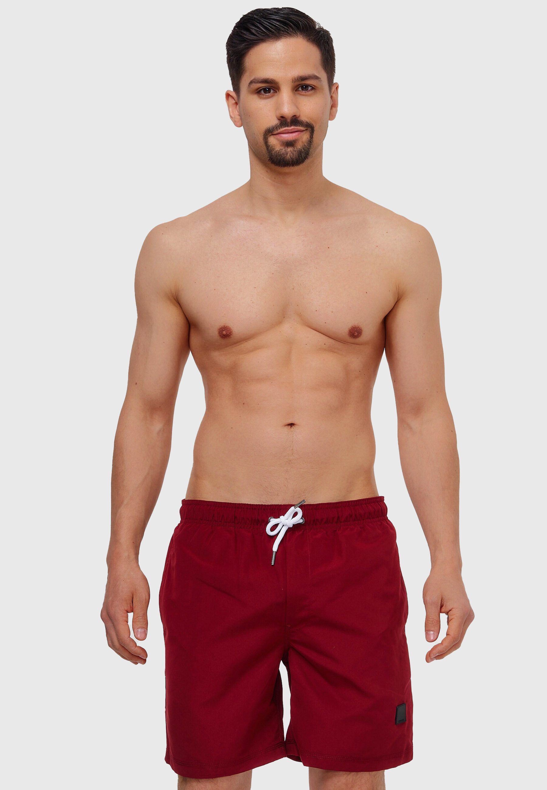 Indicode Badeshorts Ferguson mit elastischem Bund günstig online kaufen