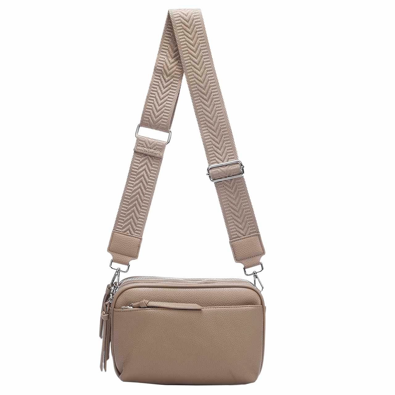 ITALYSHOP24 Schultertasche Damen Umhängetasche Brusttasche Cross günstig online kaufen