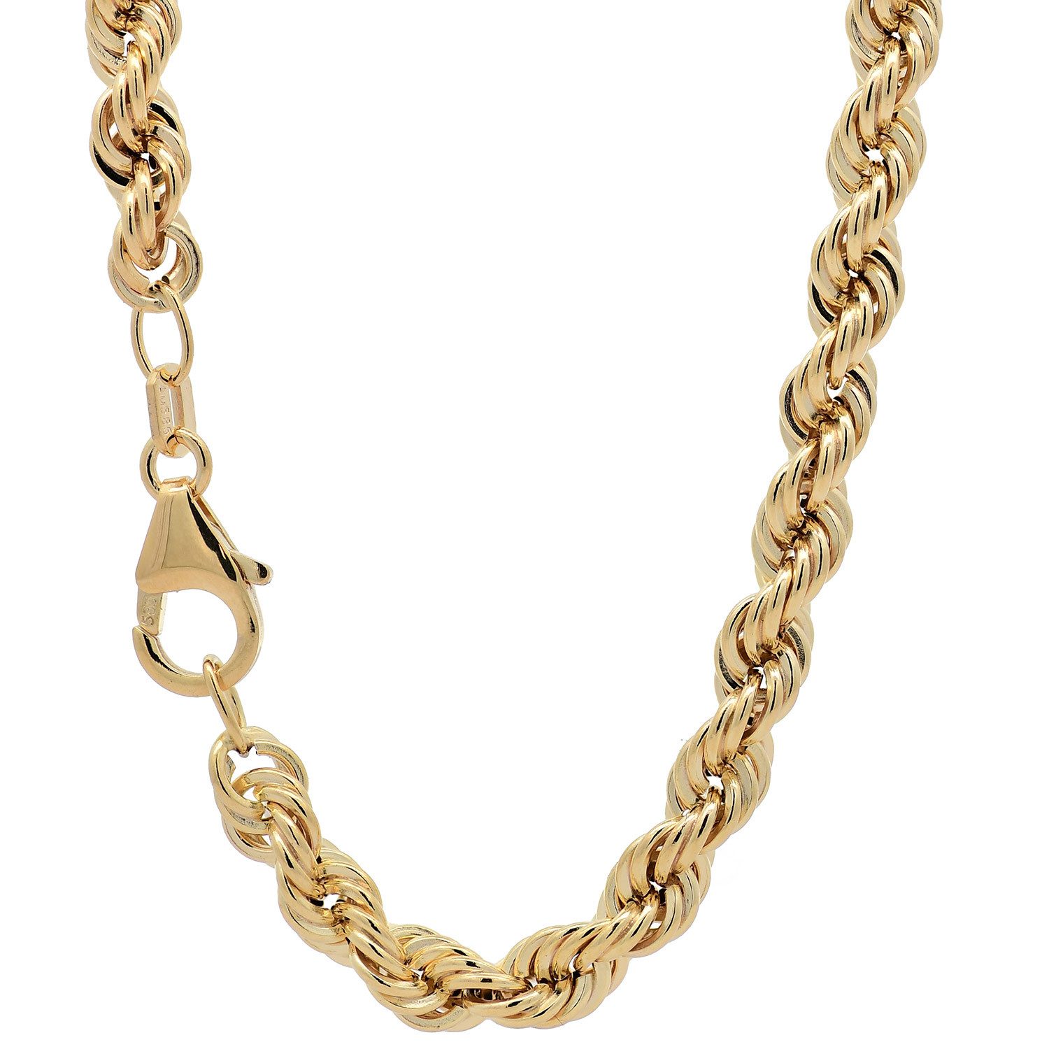HOPLO Goldkette Goldkette Kordelkette Länge 42cm günstig online kaufen