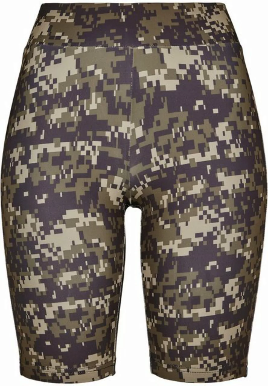 URBAN CLASSICS Stoffhose Urban Classics Damen Ladies High Waist Camo Tech C günstig online kaufen