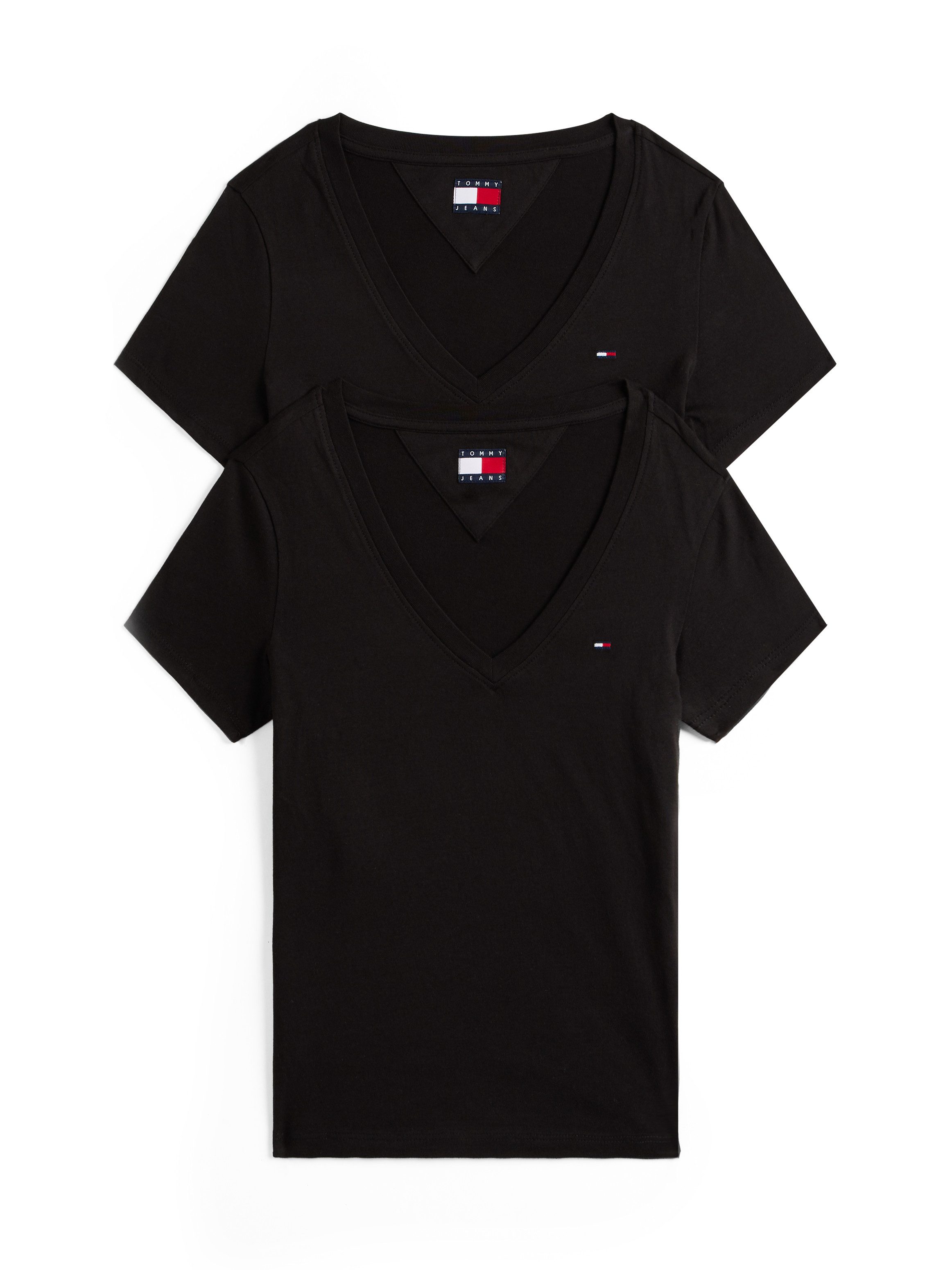 Tommy Jeans T-Shirt TJW 2PACK V-NECK günstig online kaufen