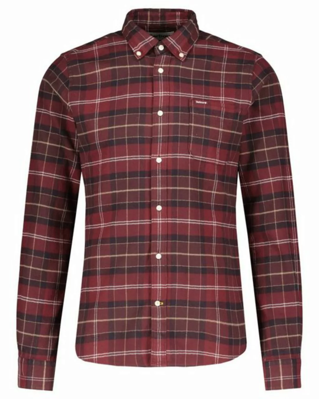 Barbour Langarmhemd Herren Freizeithemd KYE TAI Tailored Fit (1-tlg) günstig online kaufen