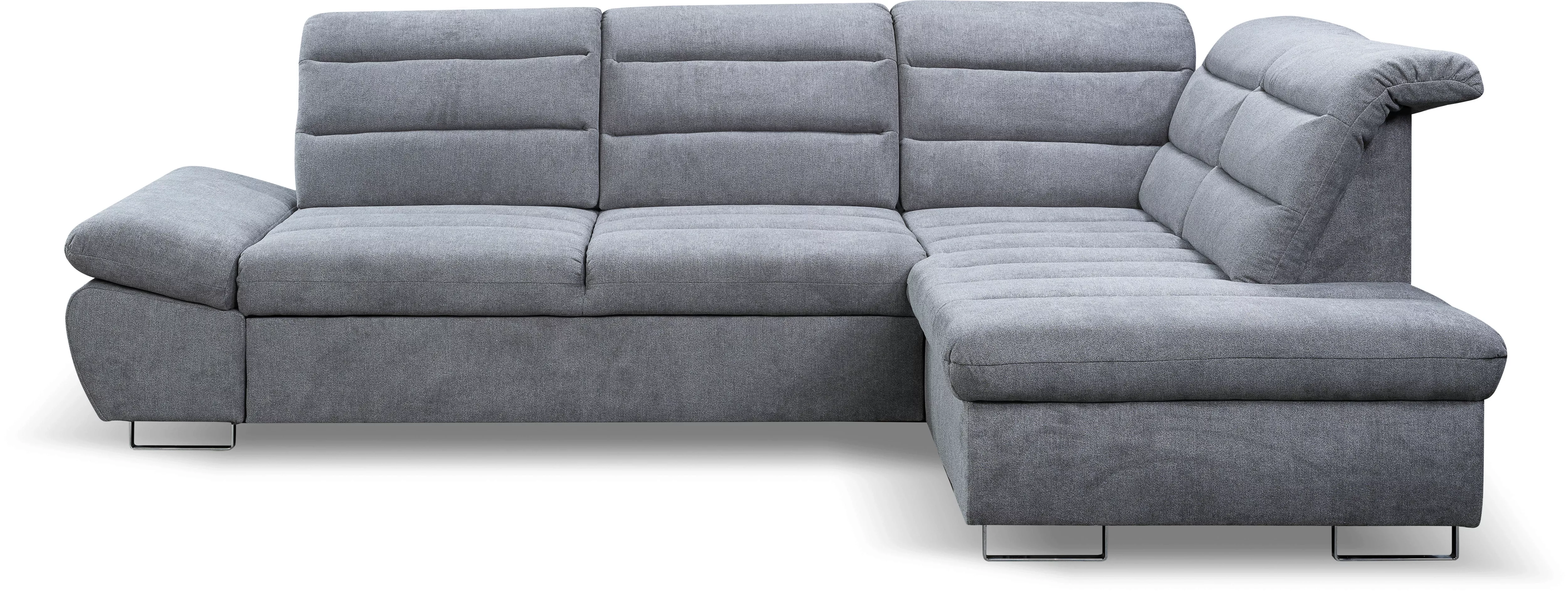 WERK2 Ecksofa "Roma L-Form", Sofa mit Schlaffunktion, Sitztiefenverstellung günstig online kaufen