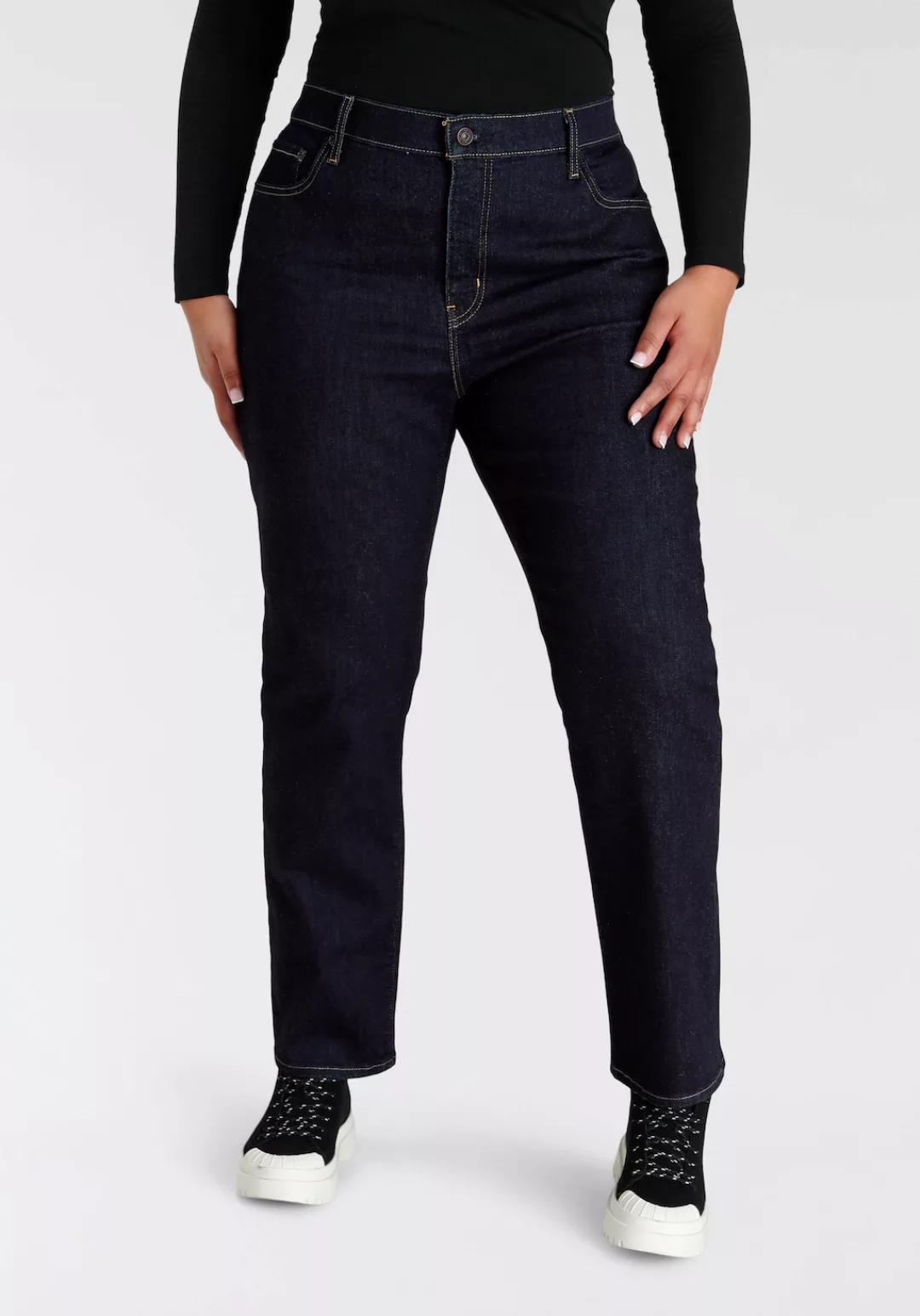 Levi's® Plus Straight-Jeans 724 PL HR STRAIGHT günstig online kaufen