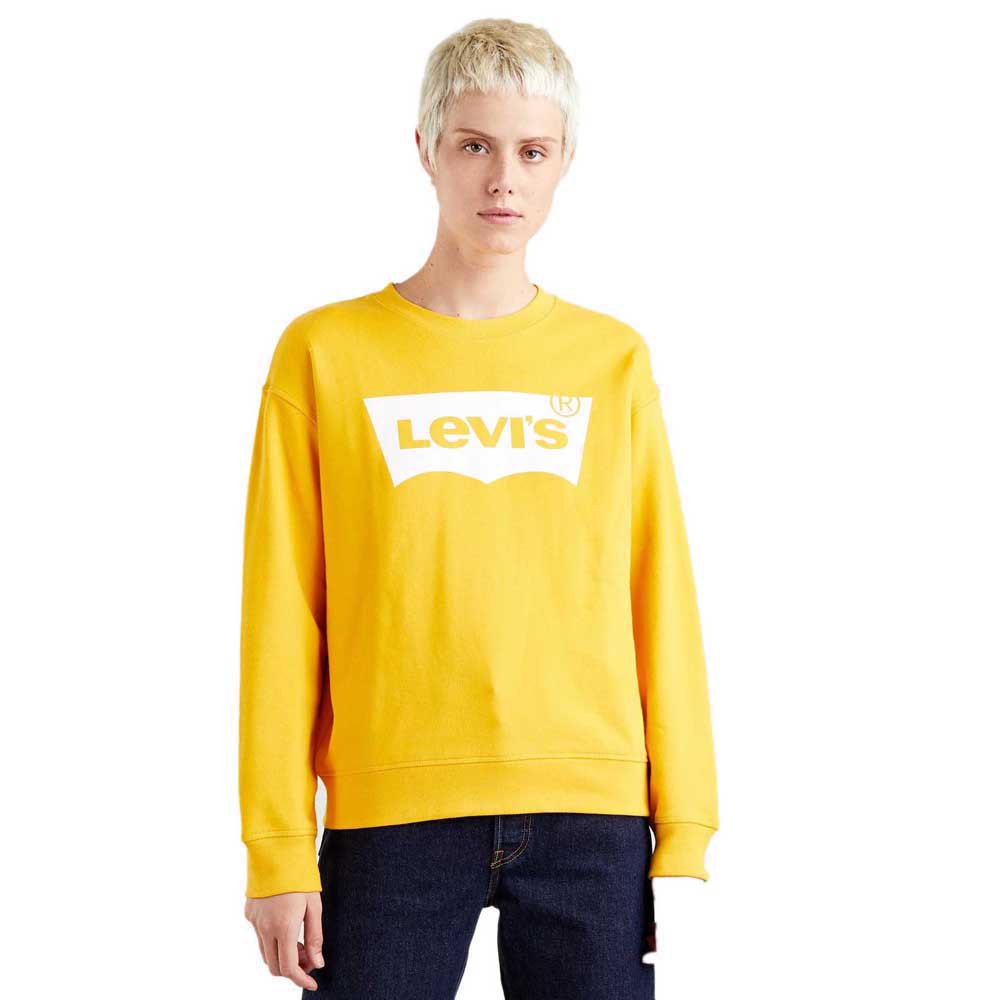 Levi´s ® Graphic Standard Sweatshirt 2XS Crew Seasonal Bw Old Gold günstig online kaufen
