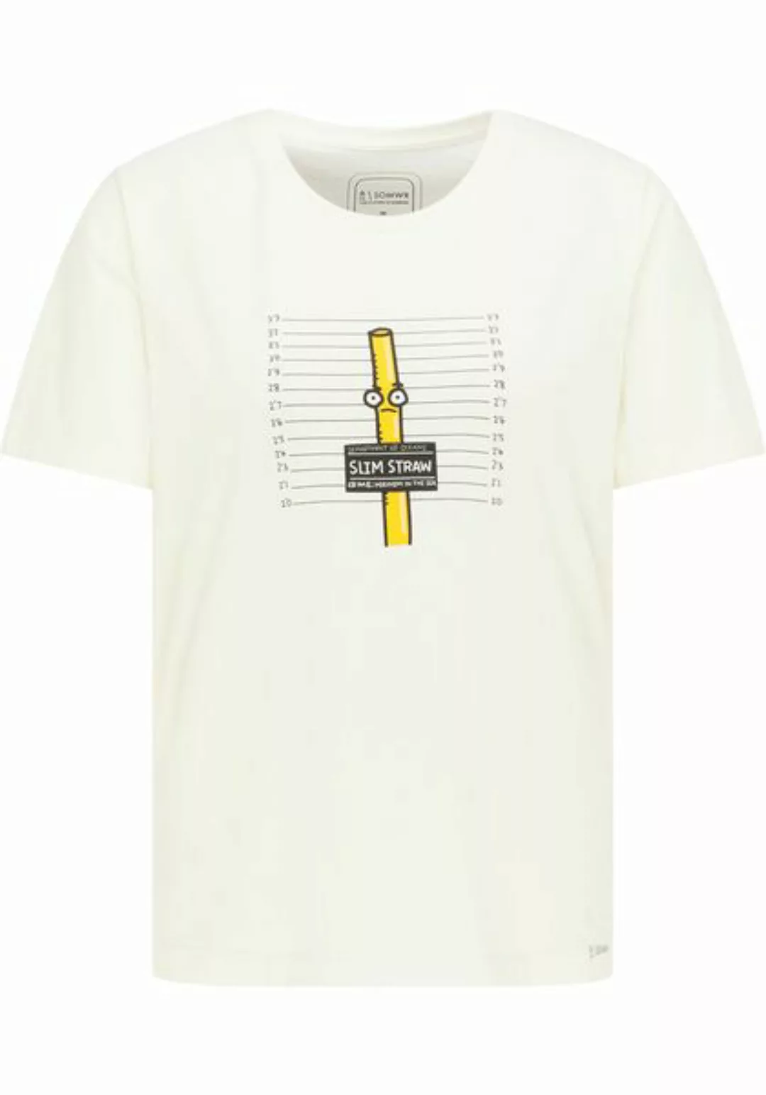 T-shirt - Seized Slim Straw Tee - Aus Bio-baumwolle günstig online kaufen