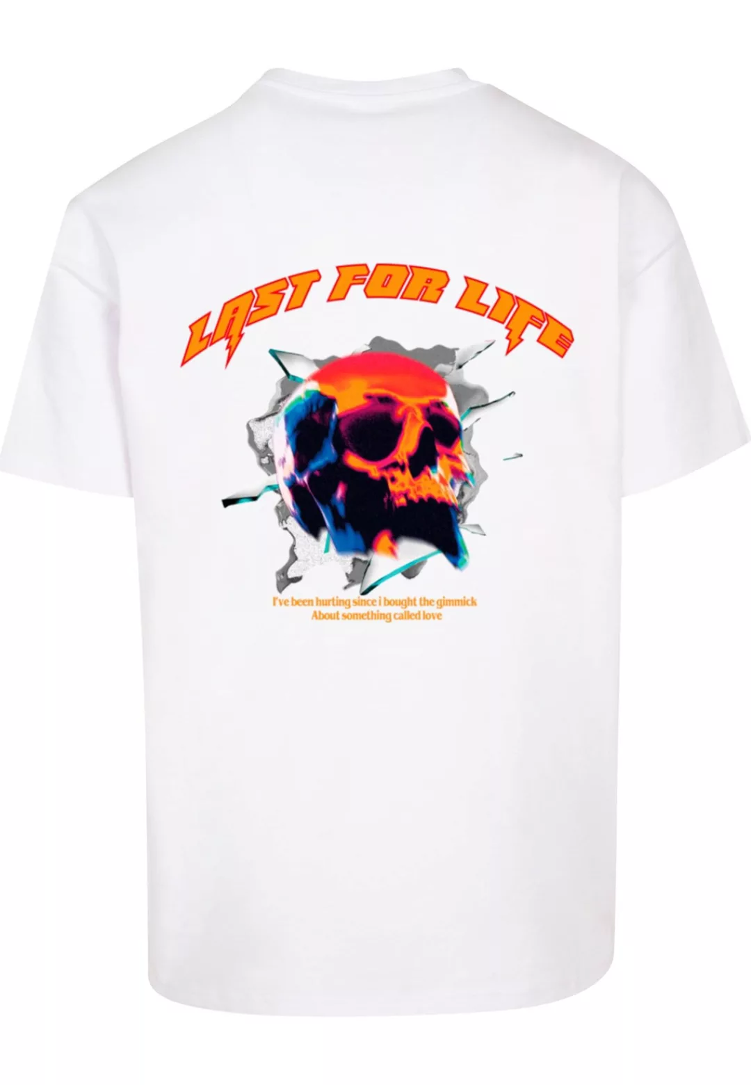 2Y Studios T-Shirt "2Y Studios Herren Last For Life Oversize Tee", (1 tlg.) günstig online kaufen
