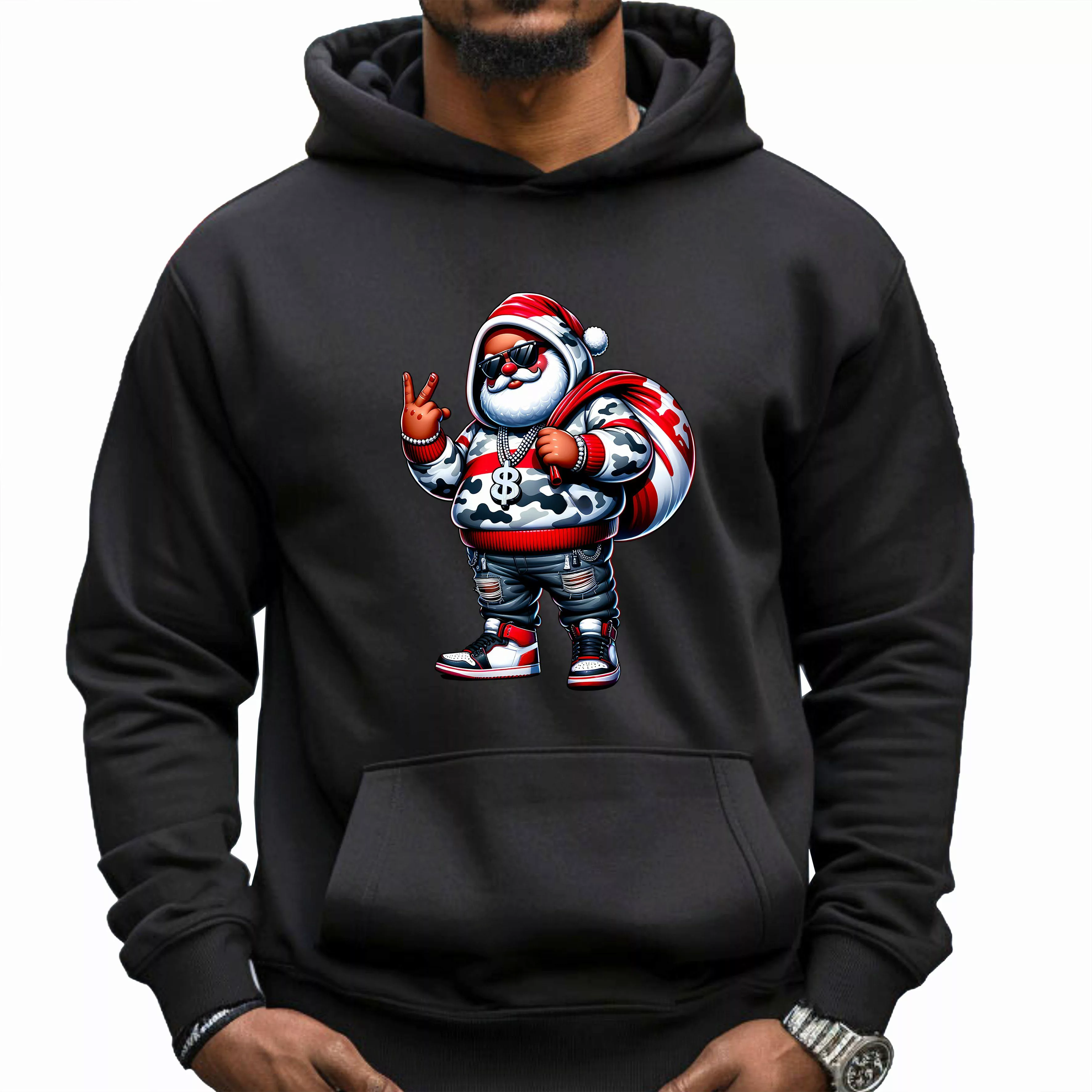 Banco Hoodie Kapuzenpullover mit Weihnachtsmotiven Winter günstig online kaufen