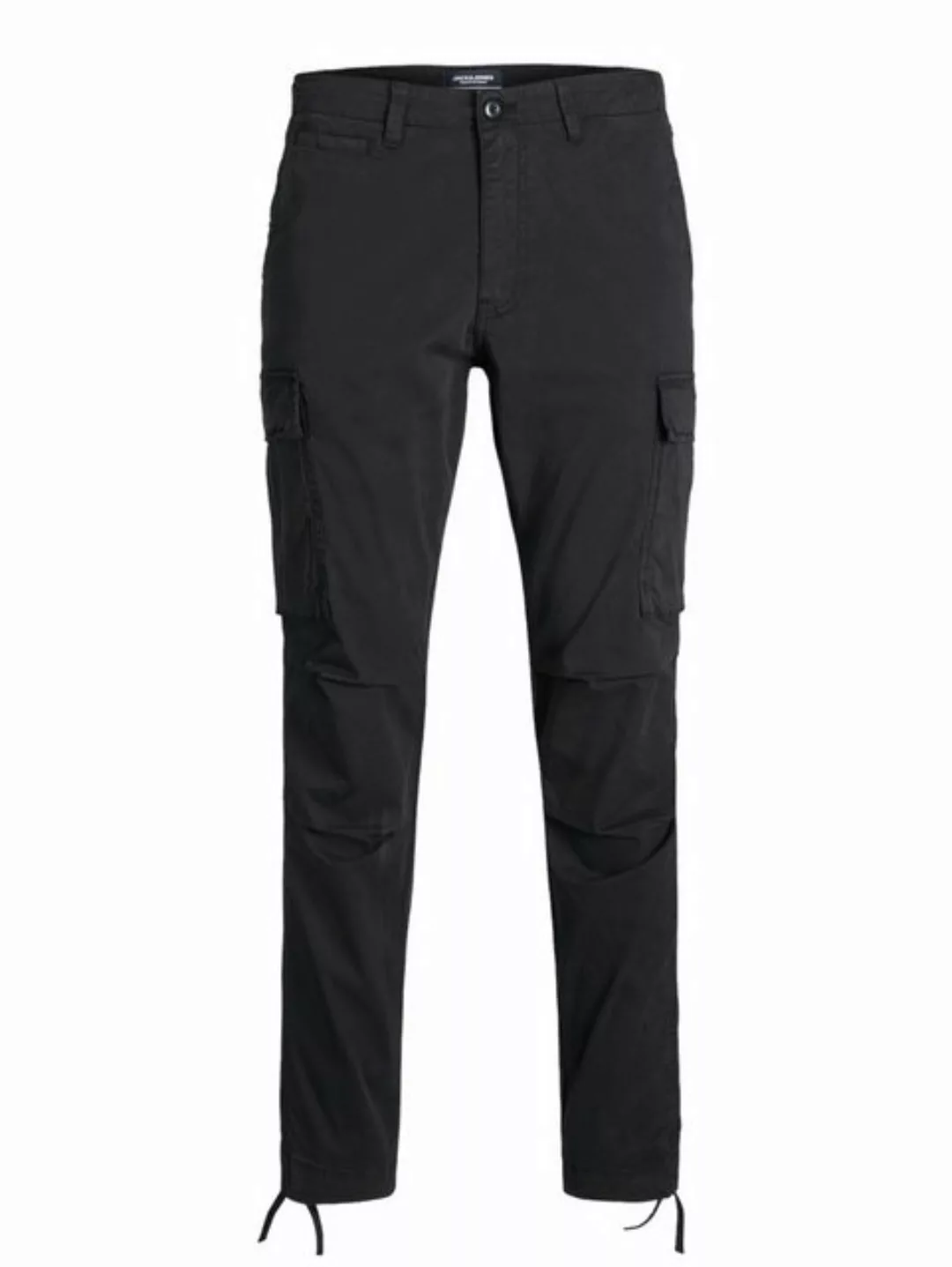 Jack & Jones Herren Cargohose JJPSTACE JJTUCKER -Tapered Fit - Grau Beige S günstig online kaufen