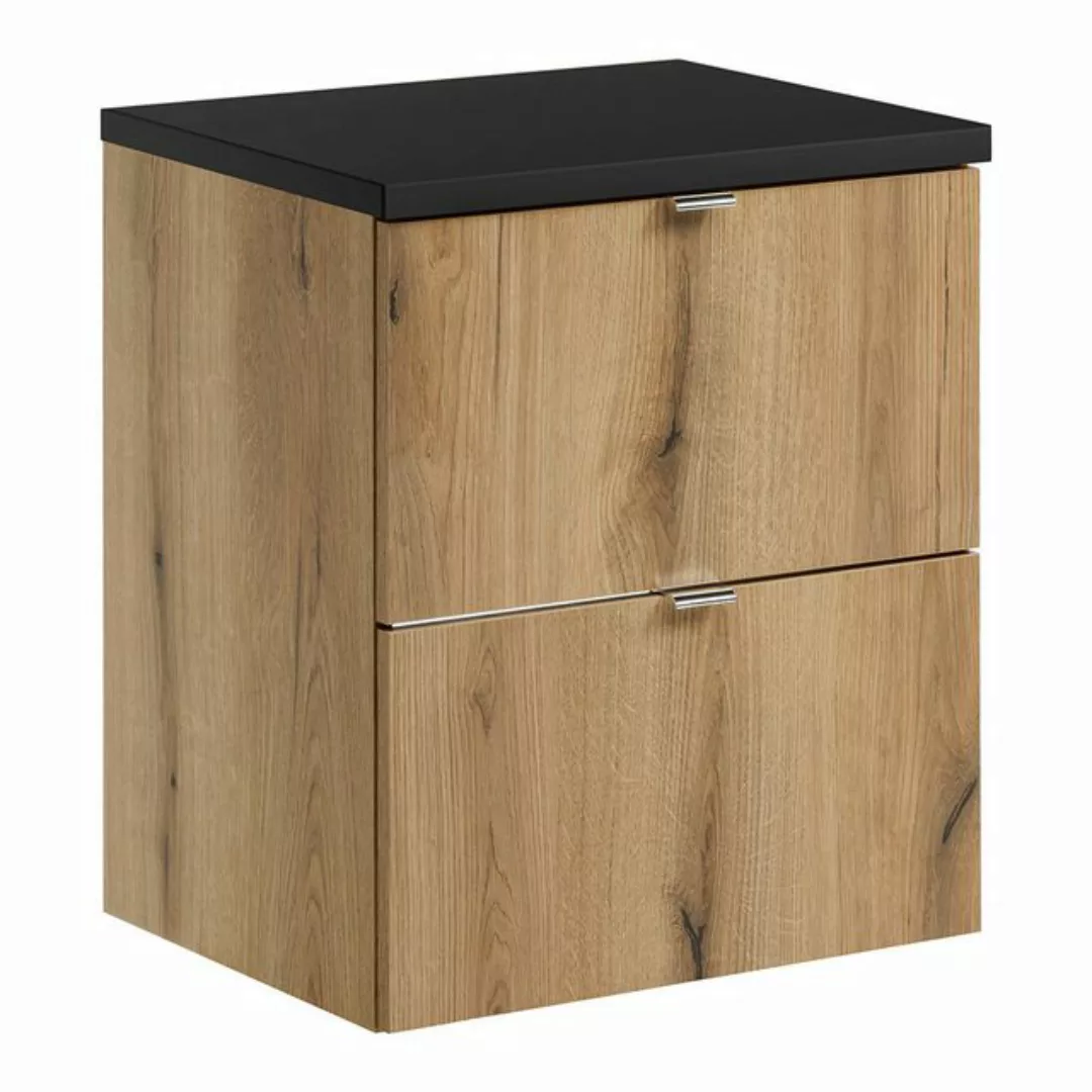 Lomadox Unterschrank NEWPORT-56-OAK Waschtischunterschrank, 60cm, Eiche und günstig online kaufen