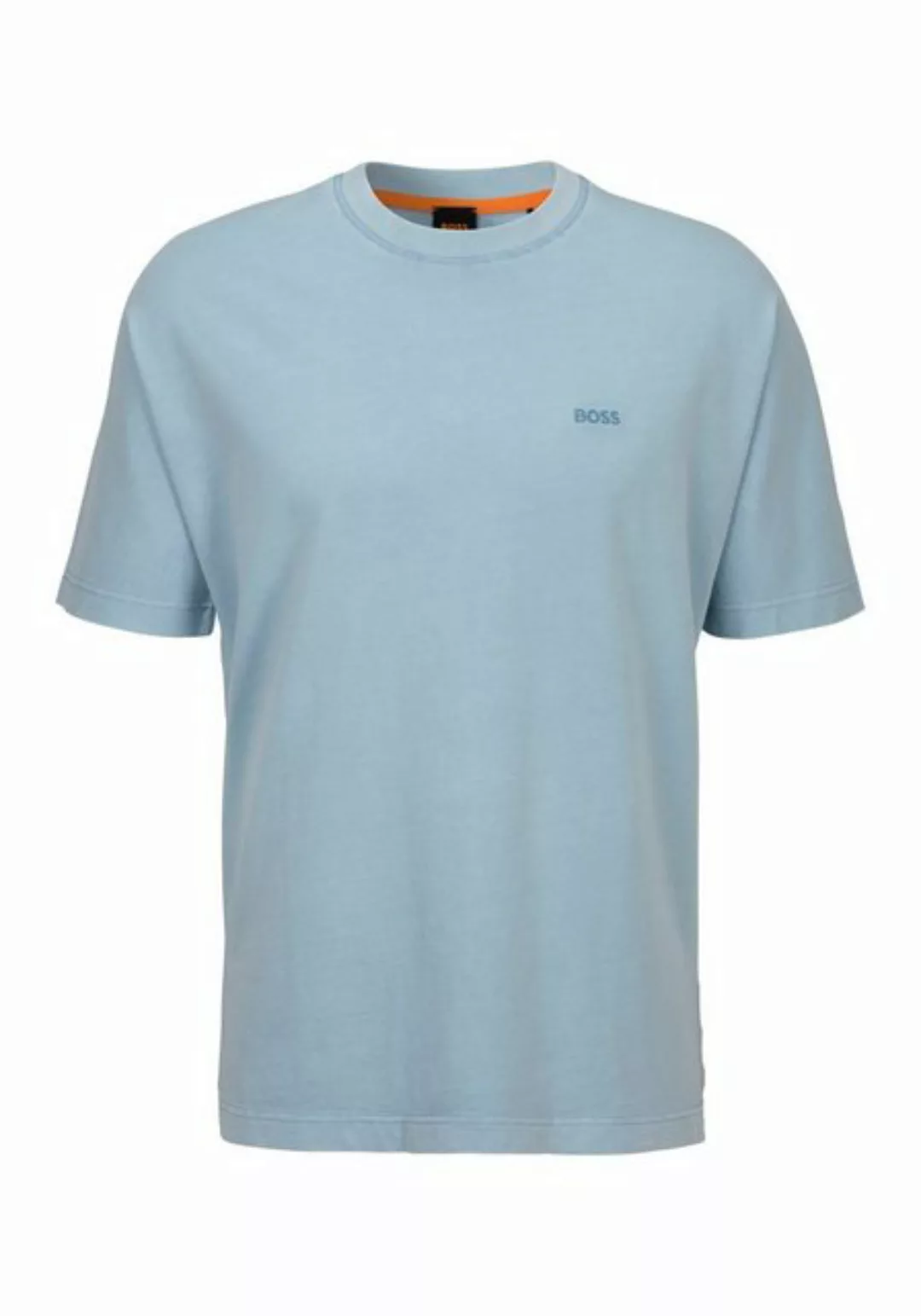 BOSS ORANGE T-Shirt Te_Regenerative mit Rundhalsausschnitt günstig online kaufen
